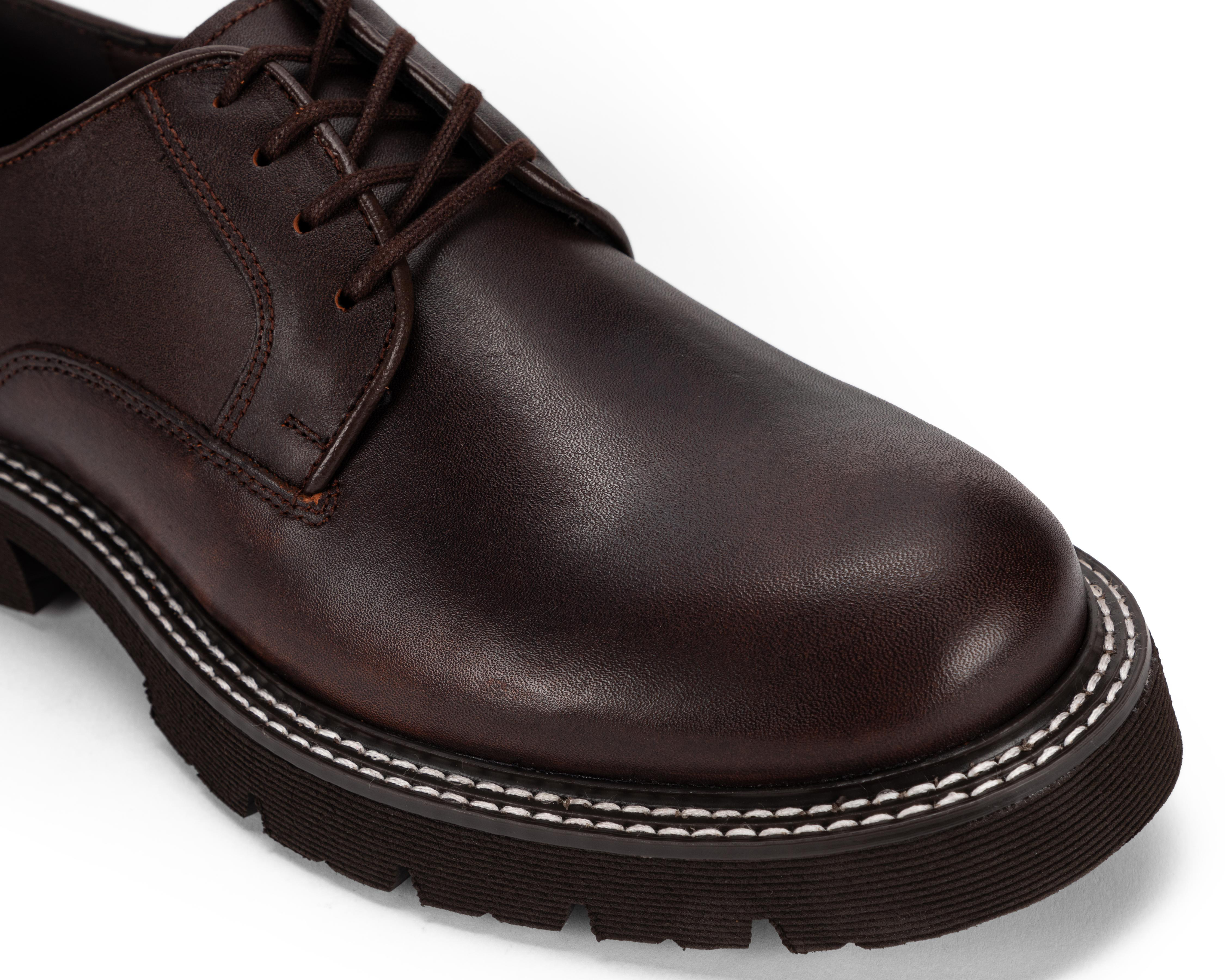 Foto 7 pulgar | Zapatos Casuales Strona de Piel para Hombre