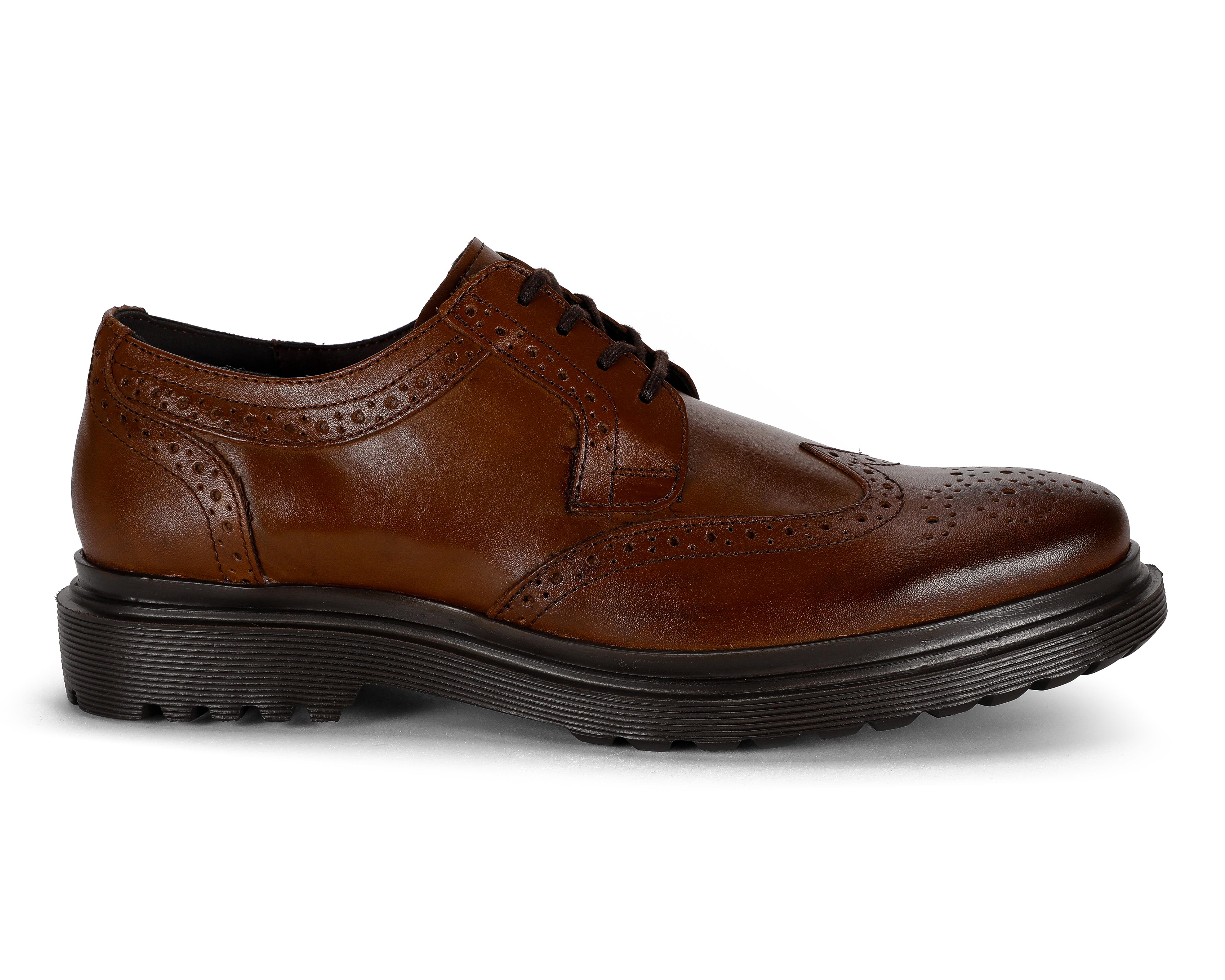 Foto 3 pulgar | Zapatos Casuales Strona de Piel para Hombre