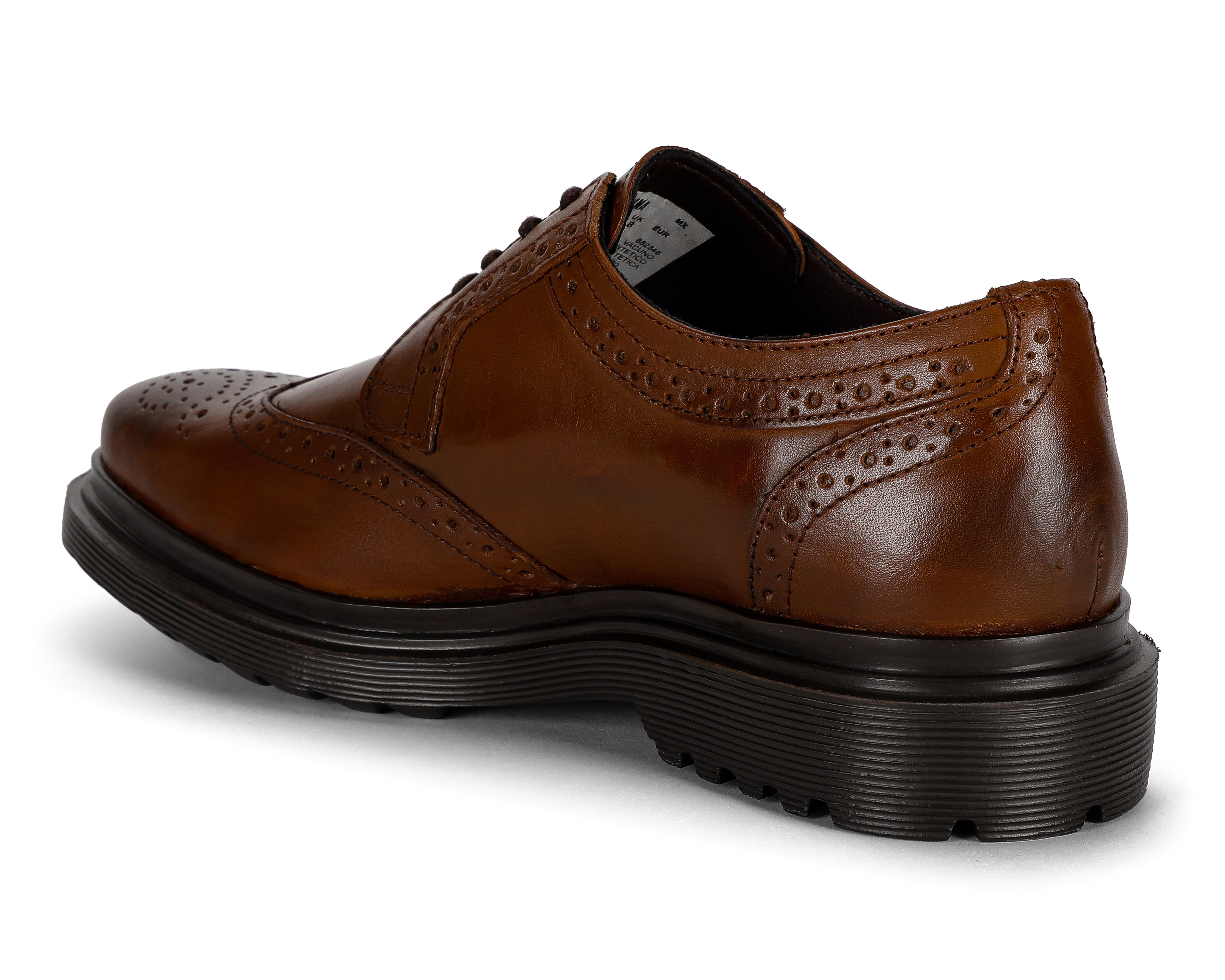 Foto 4 pulgar | Zapatos Casuales Strona de Piel para Hombre