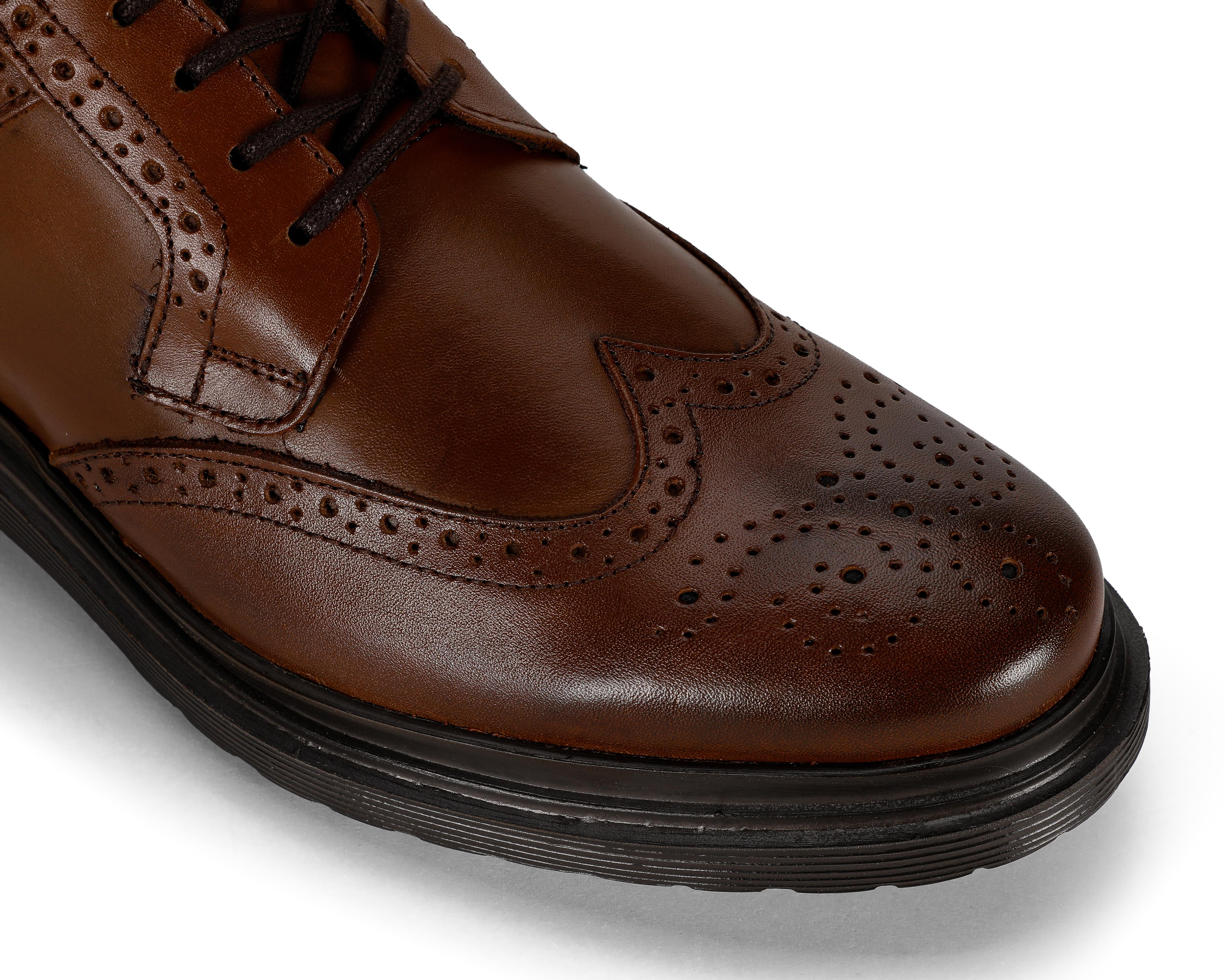 Foto 7 pulgar | Zapatos Casuales Strona de Piel para Hombre
