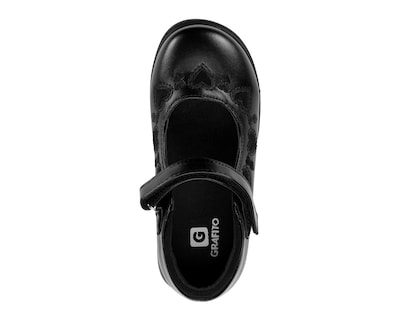 Foto 5 | Zapatos Escolares Grafito para Niña