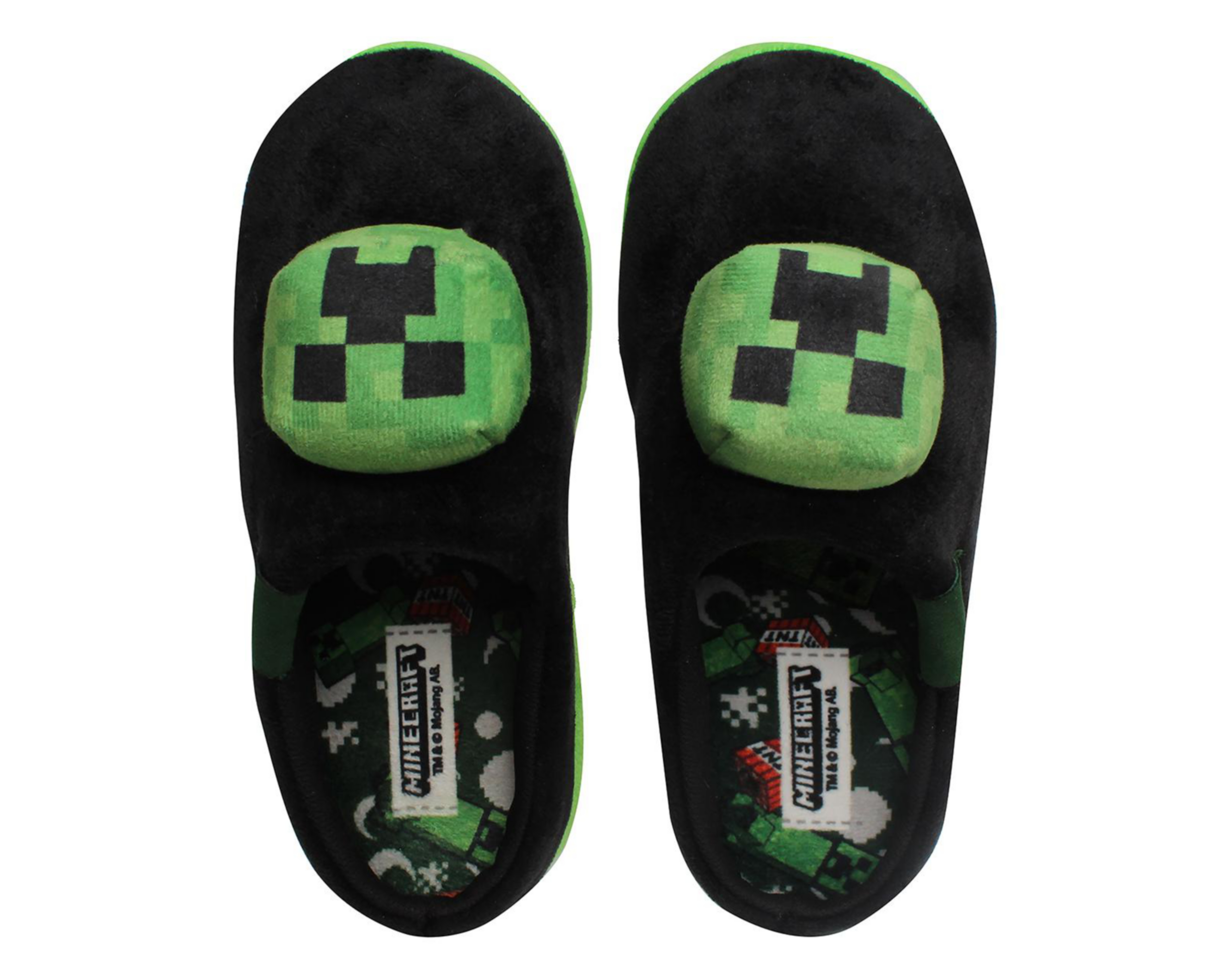 Foto 3 | Pantuflas para Niño Minecraft