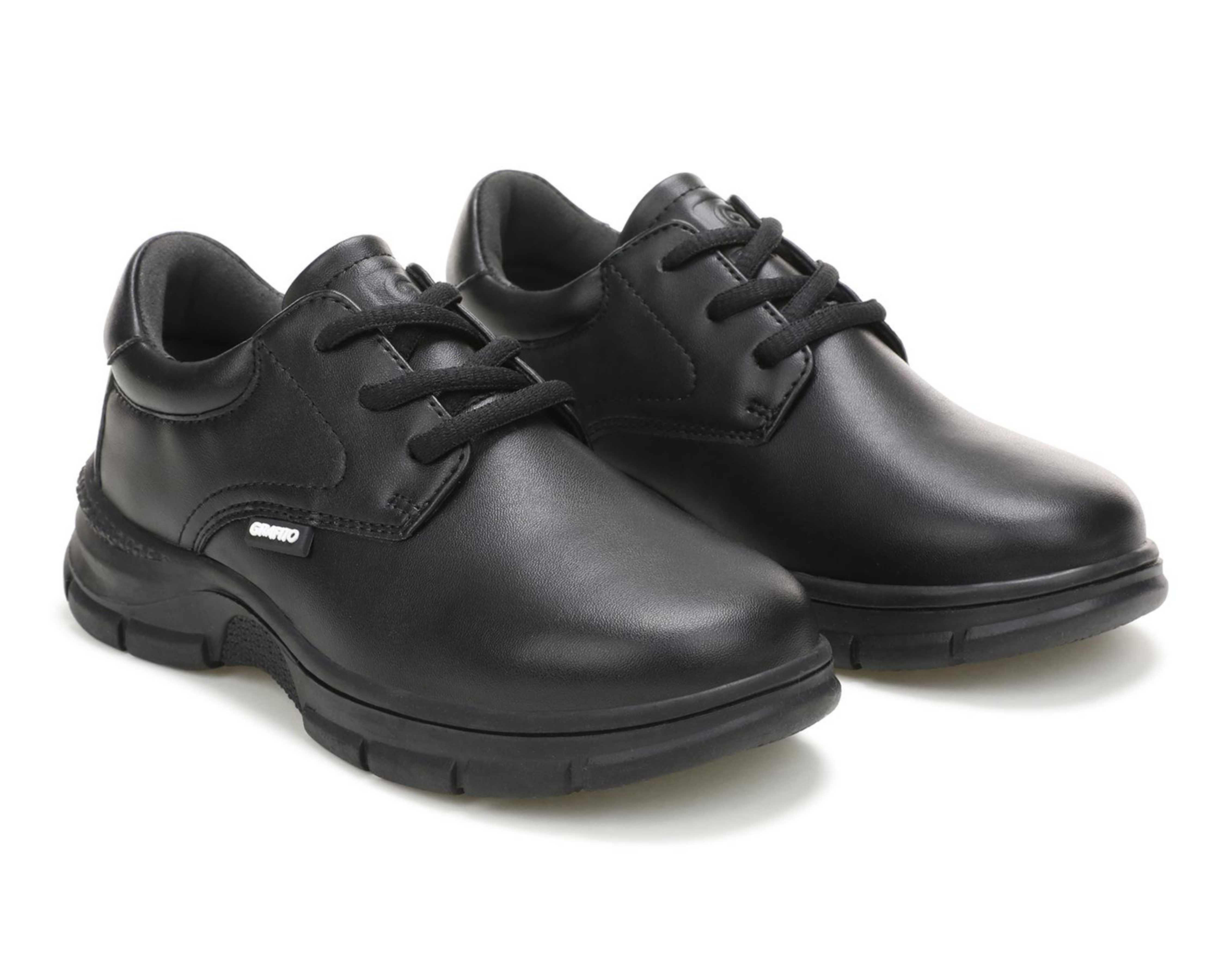 Zapatos Escolares Grafito para Niño