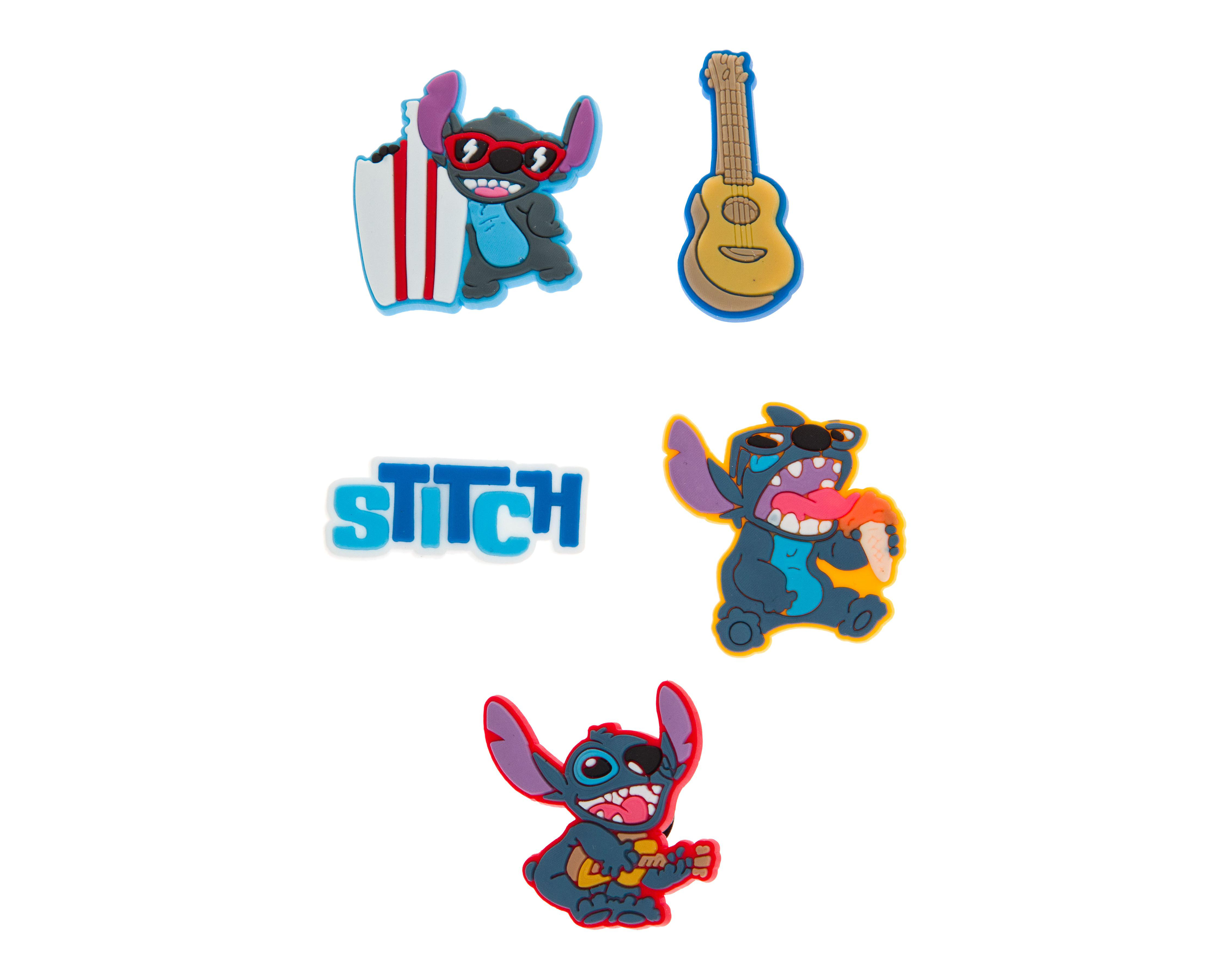 Foto 1 | Paquete de Pines para Calzado Disney Lilo & Stitch 5 Piezas