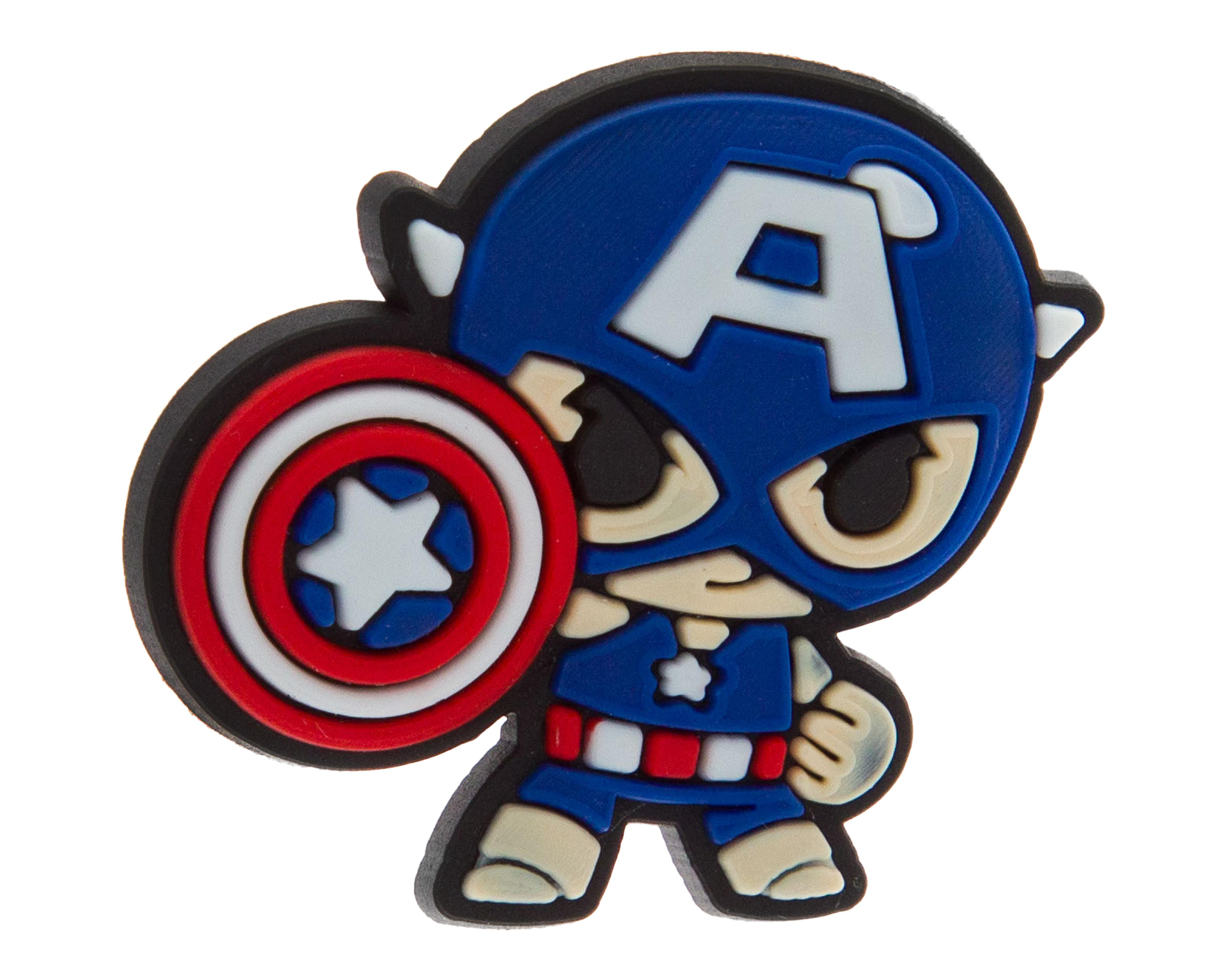 Foto 3 pulgar | Paquete de Pines para Calzado Marvel Avengers 5 Piezas