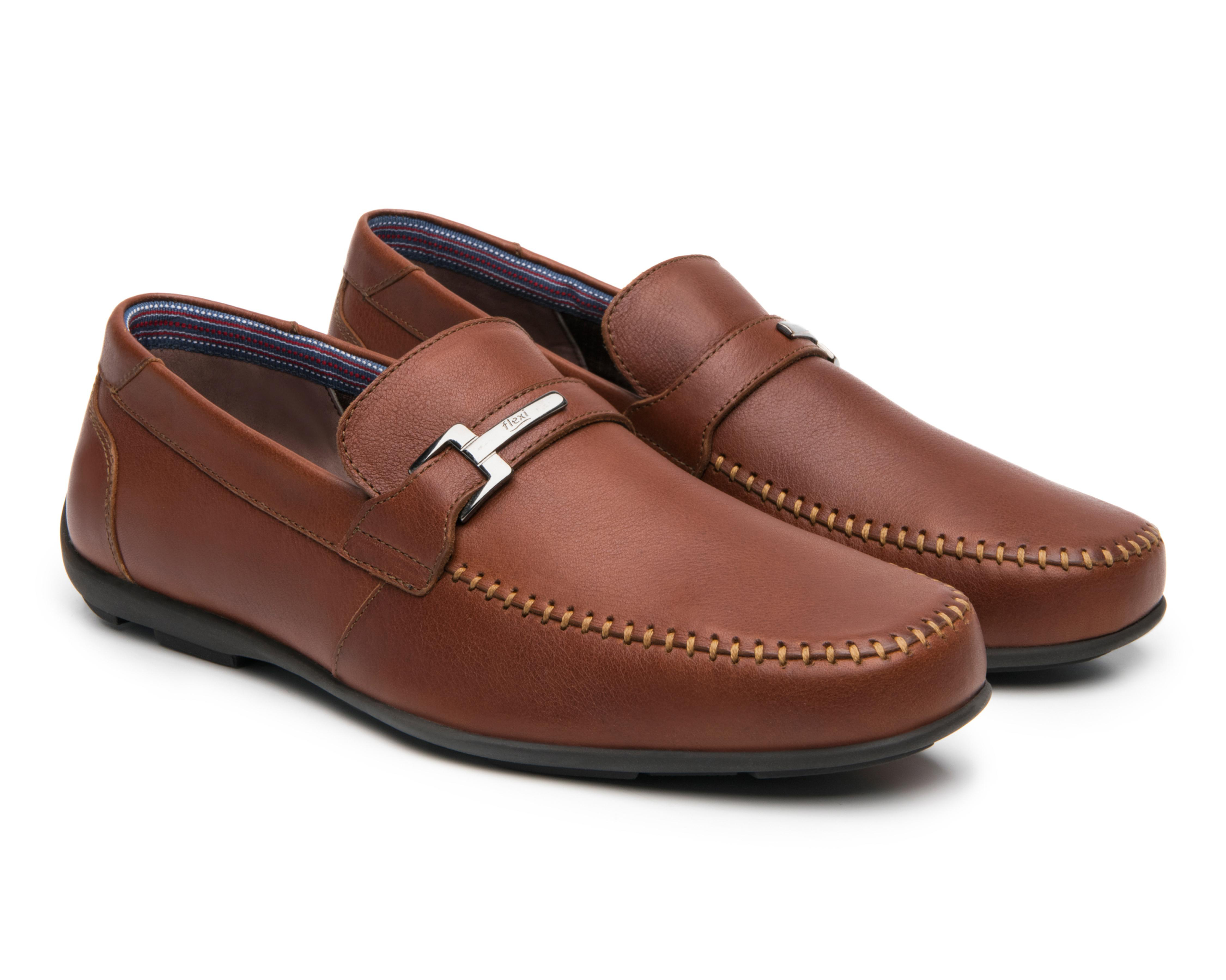 Mocasines Flexi de Piel para Hombre