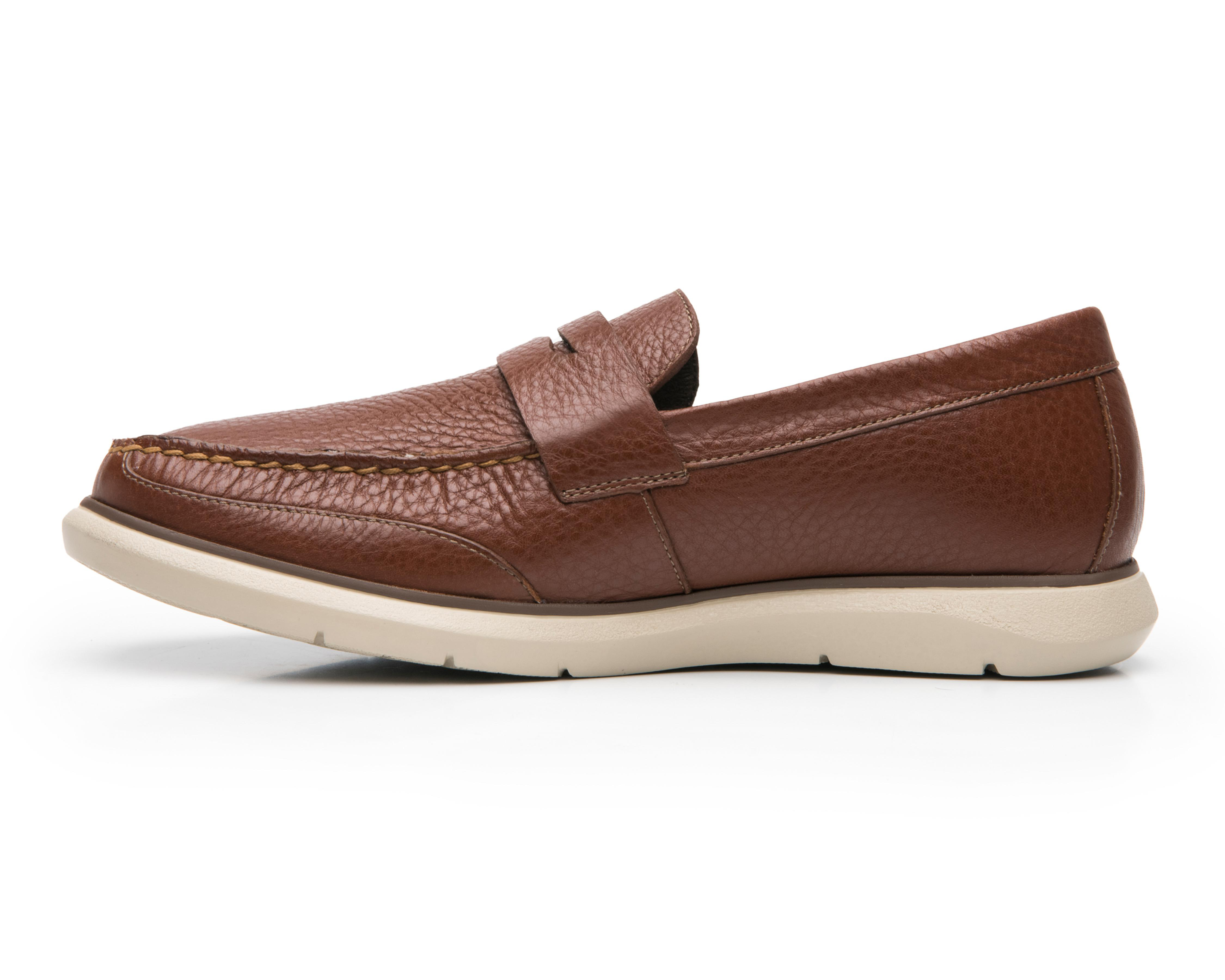 Foto 4 | Mocasines Flexi de Piel para Hombre