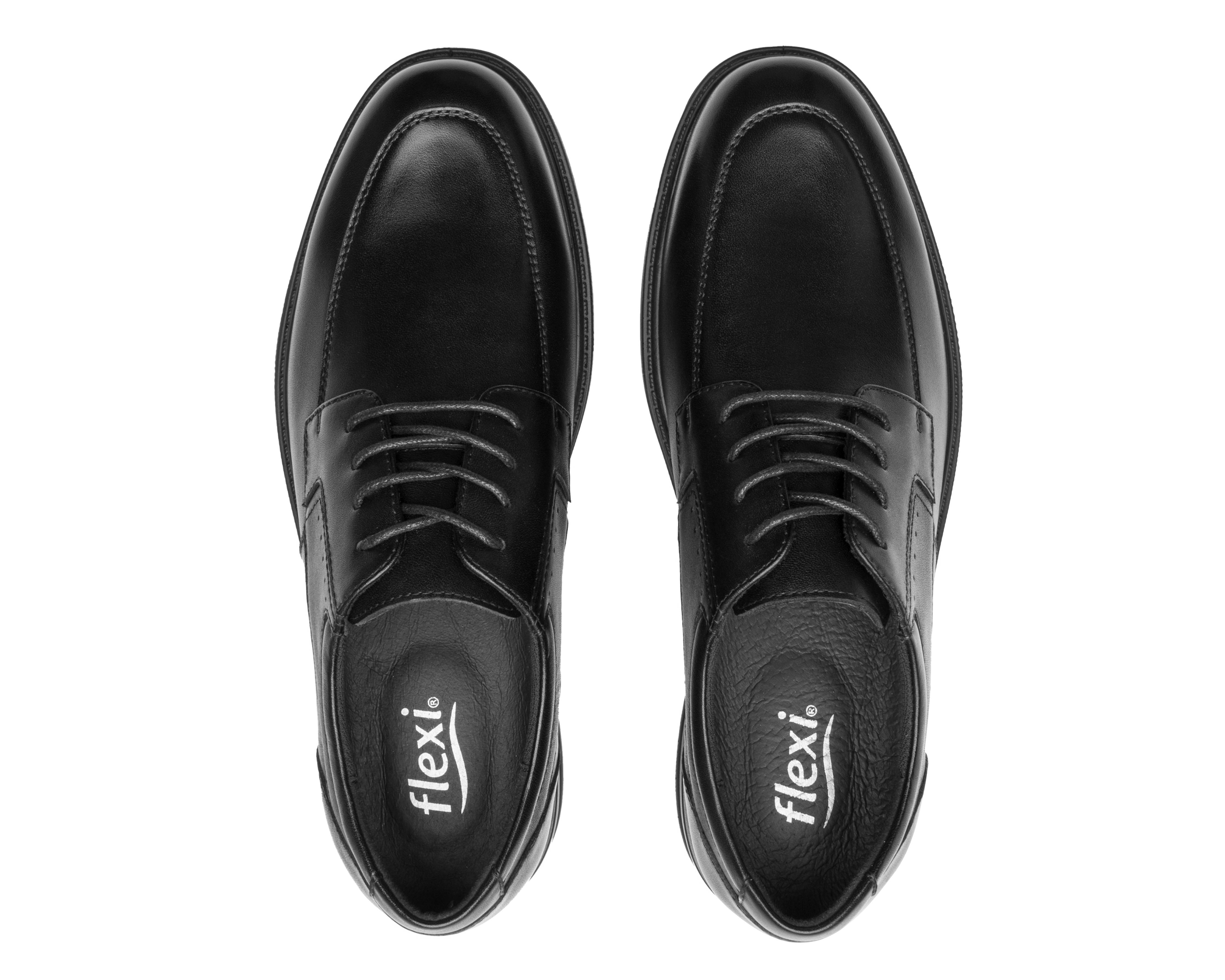 Foto 4 pulgar | Zapatos de Vestir Flexi de Piel para Hombre