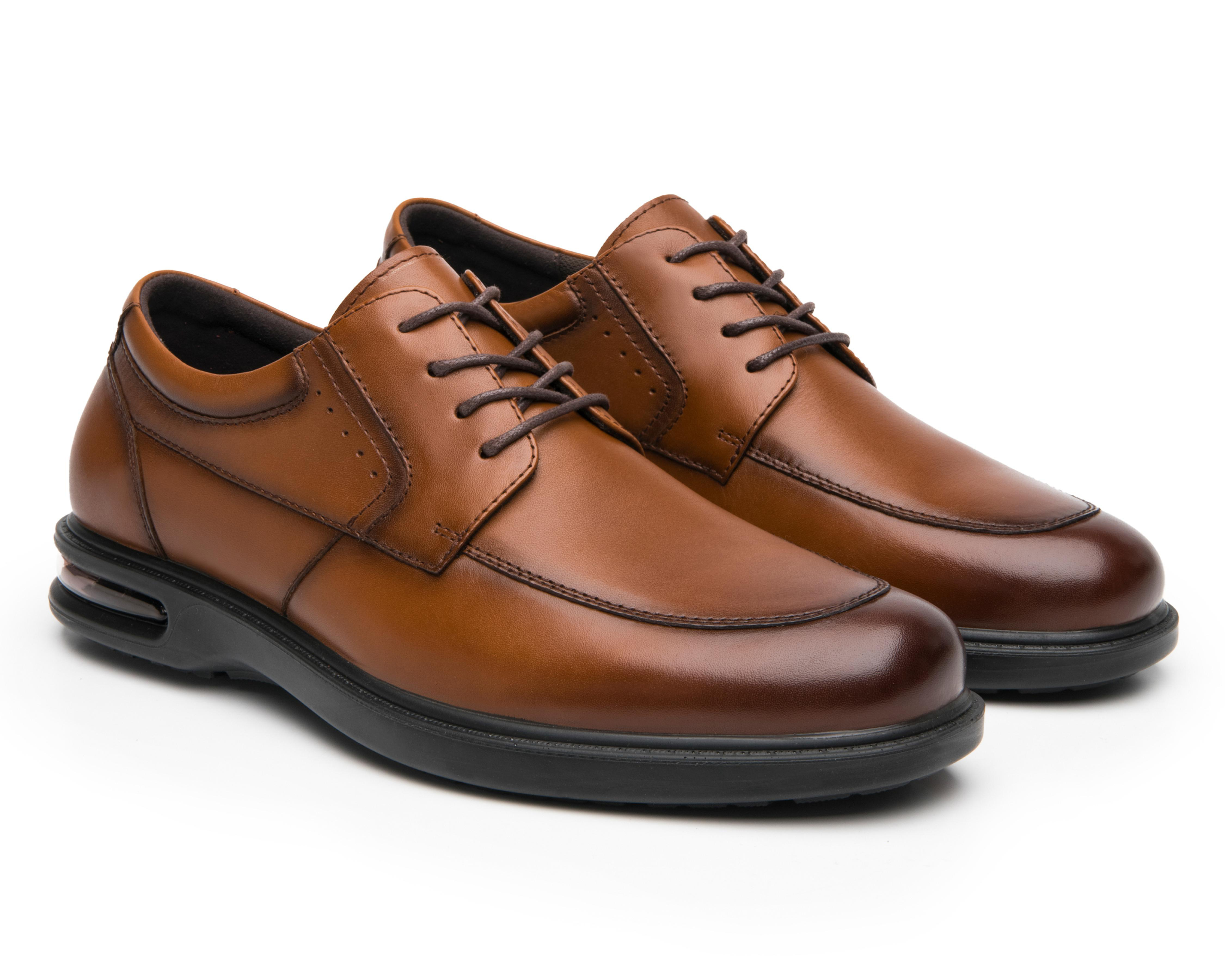 Foto 2 pulgar | Zapatos de Vestir Flexi de Piel para Hombre