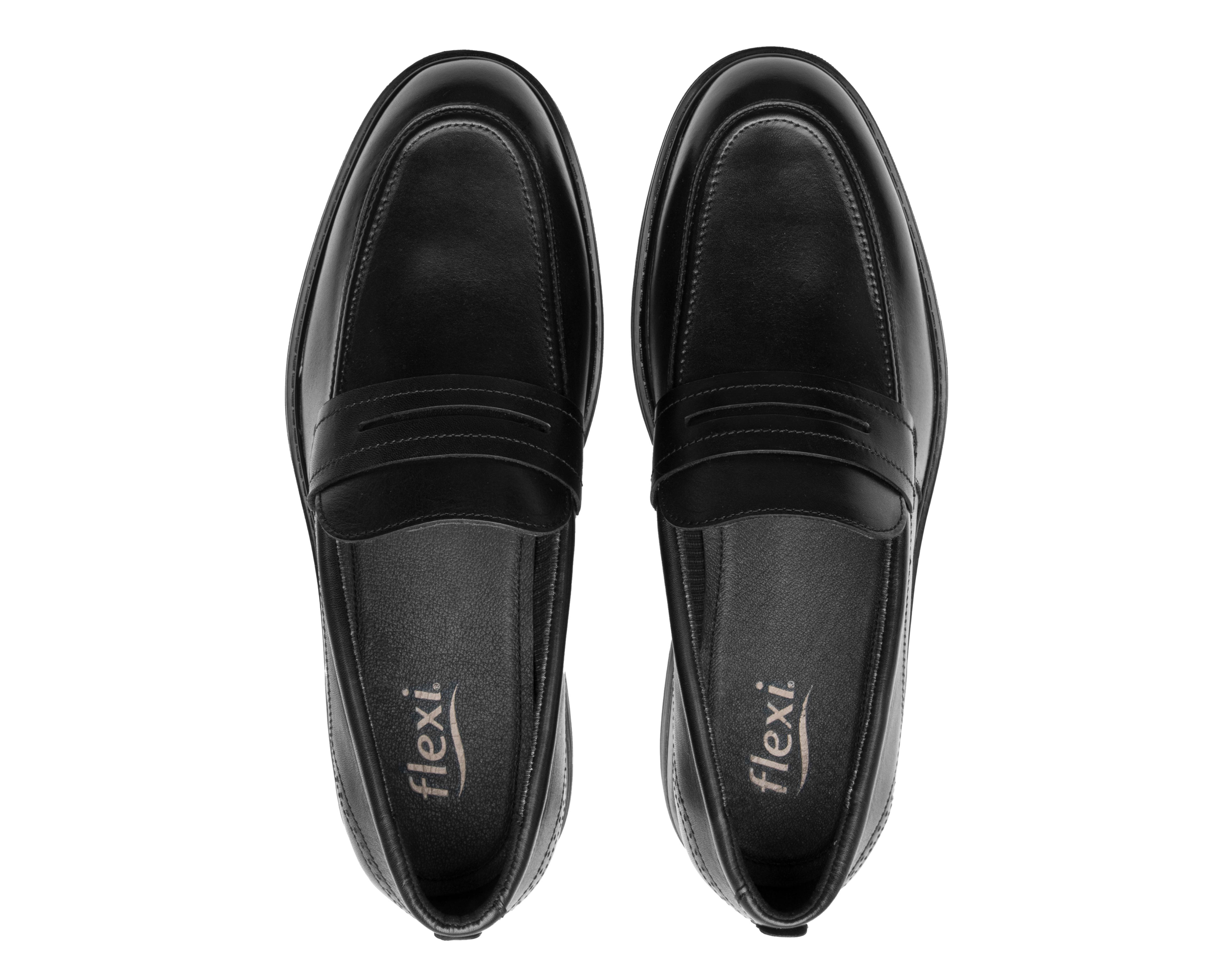 Foto 4 pulgar | Mocasines Flexi de Piel para Hombre