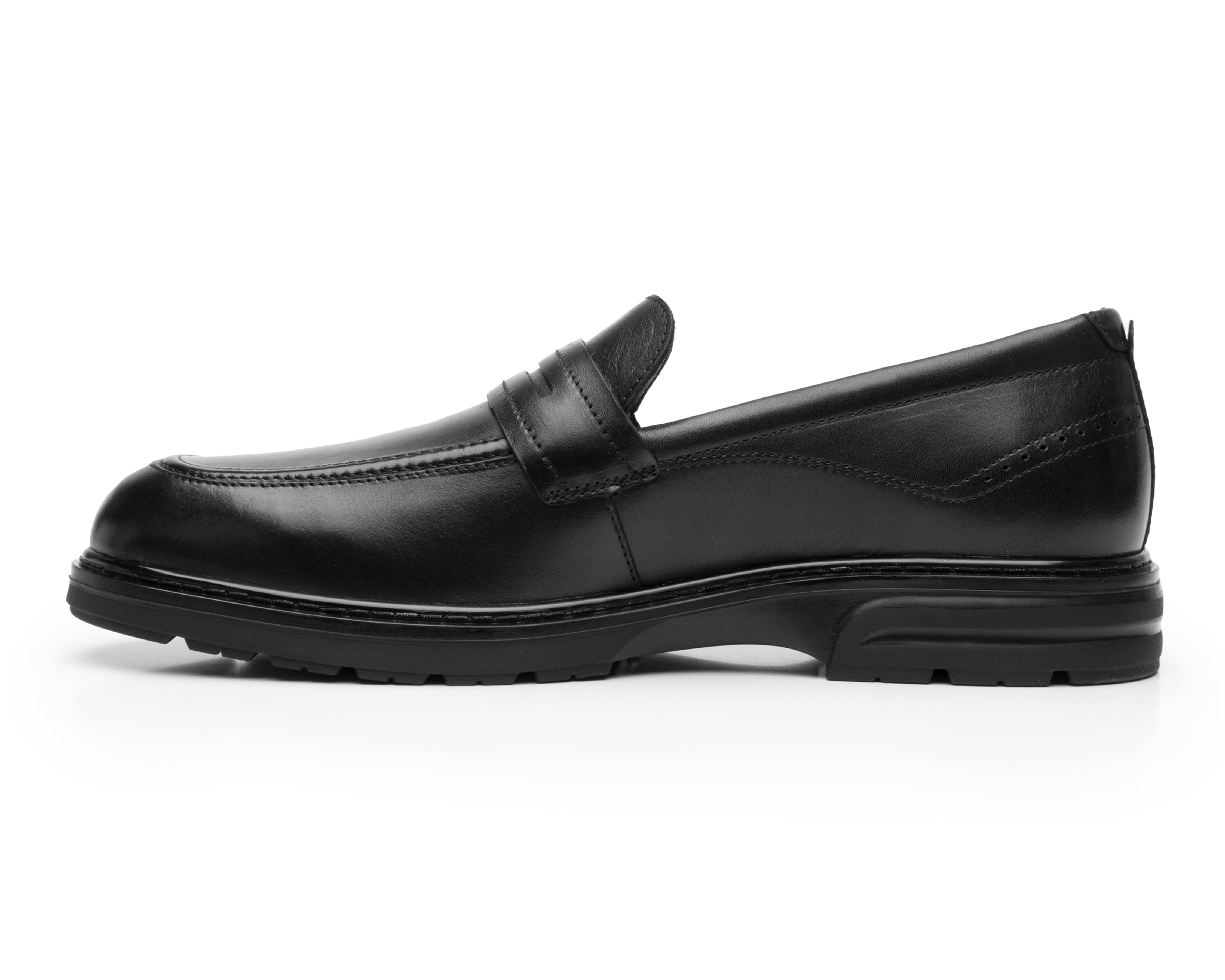 Foto 5 pulgar | Mocasines Flexi de Piel para Hombre