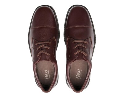 Foto 3 | Zapatos Casuales Flexi de Piel para Hombre