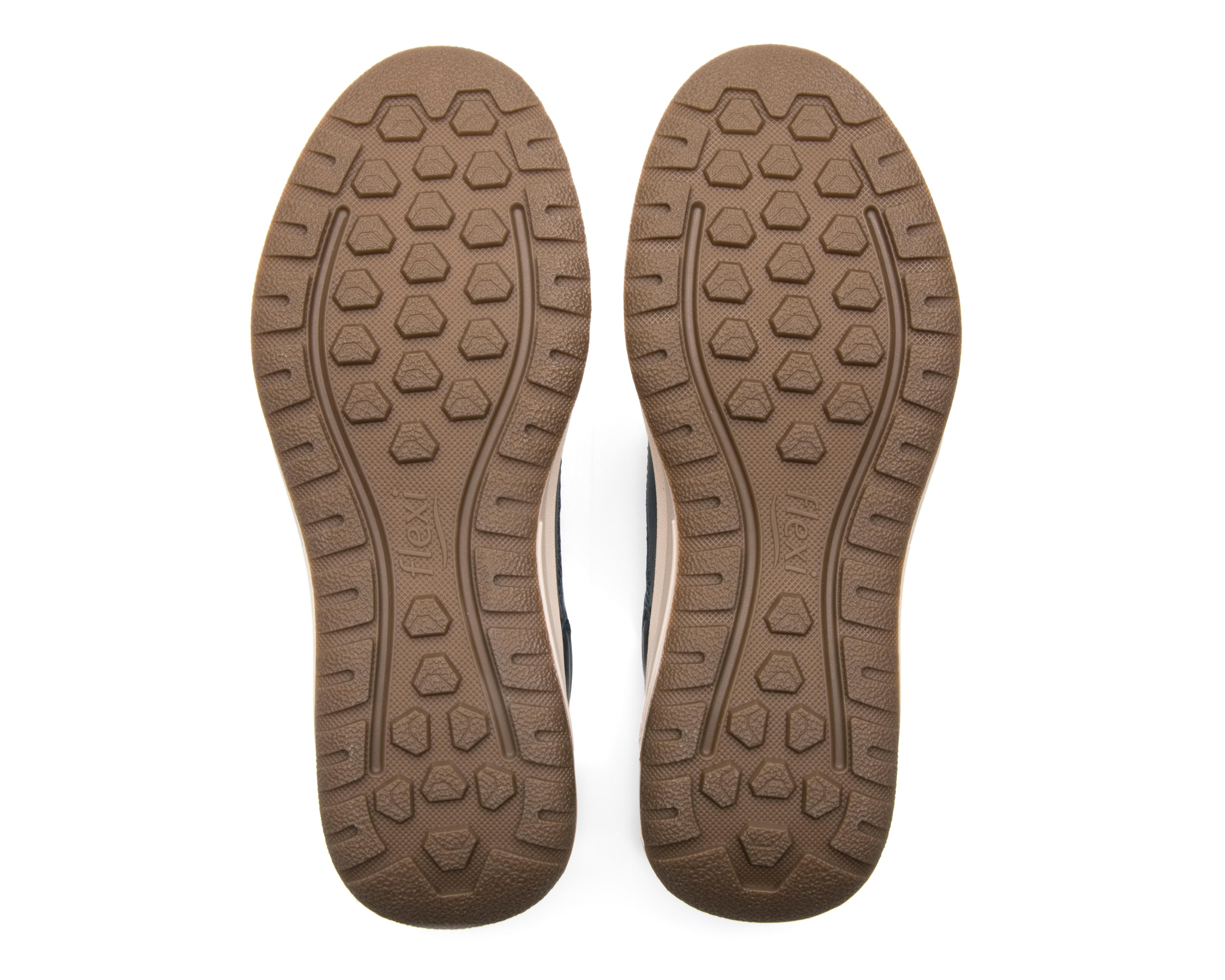 Foto 3 pulgar | Tenis Casuales Flexi de Piel para Hombre