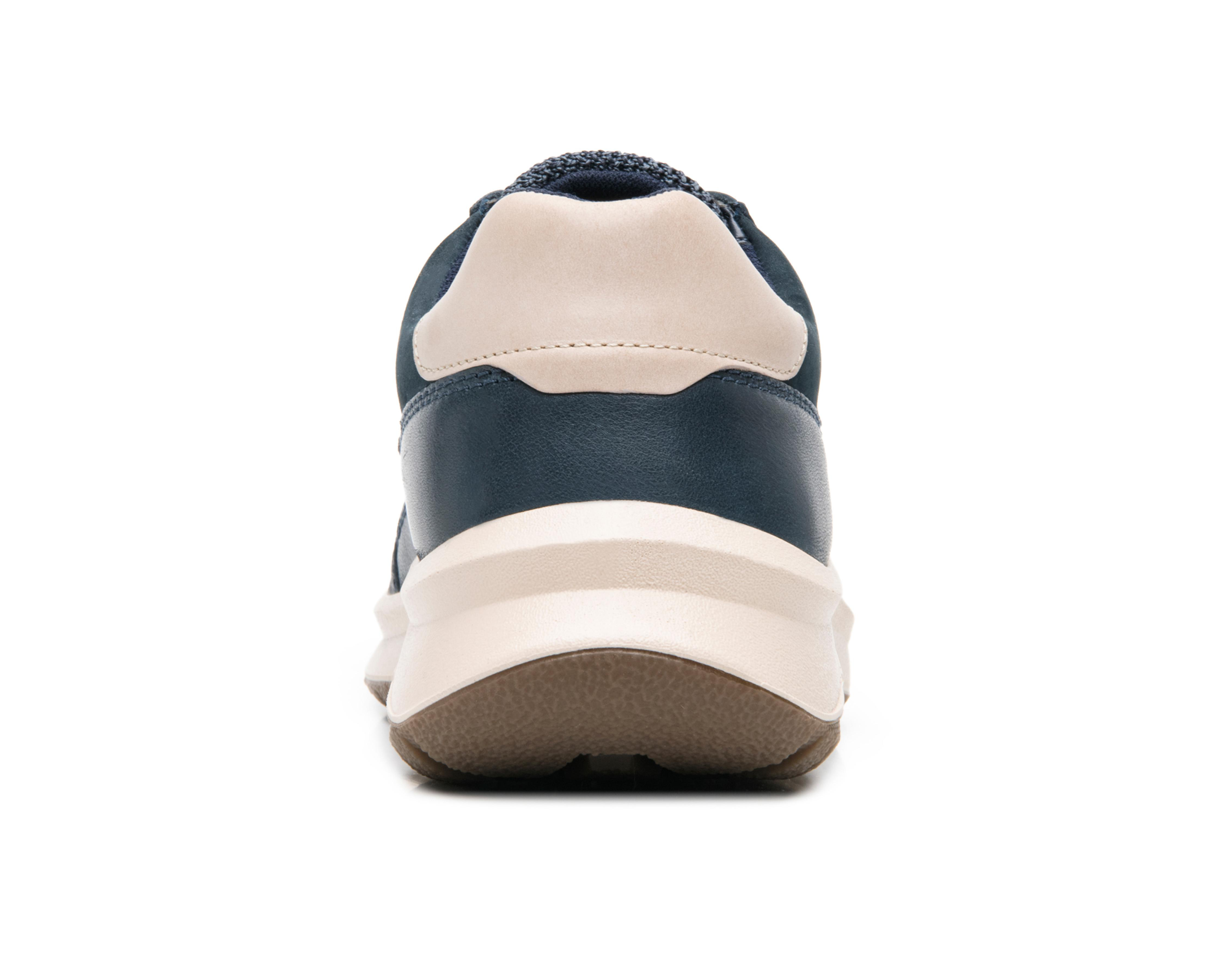 Foto 7 pulgar | Tenis Casuales Flexi de Piel para Hombre