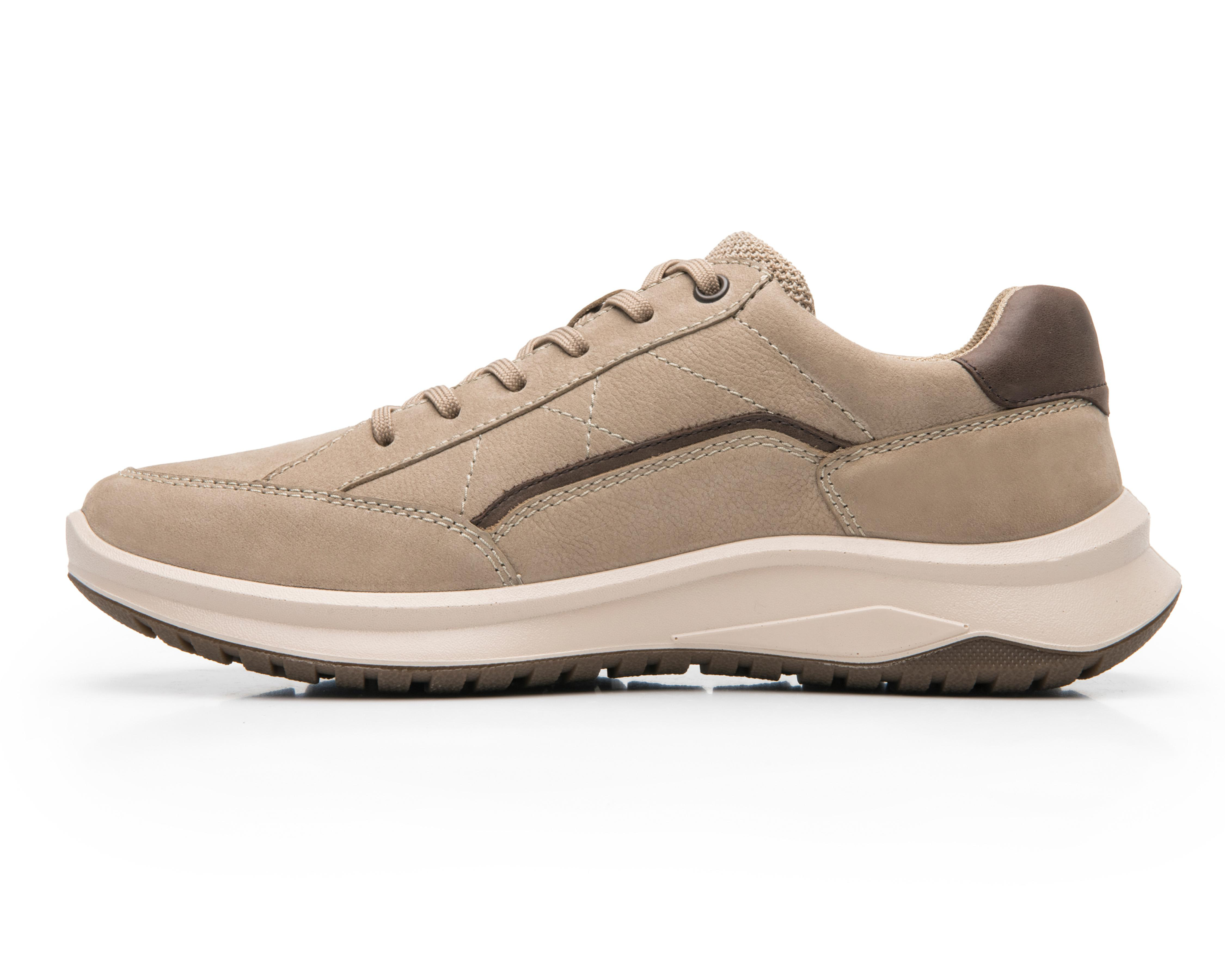Foto 5 pulgar | Tenis Casuales Flexi de Piel para Hombre