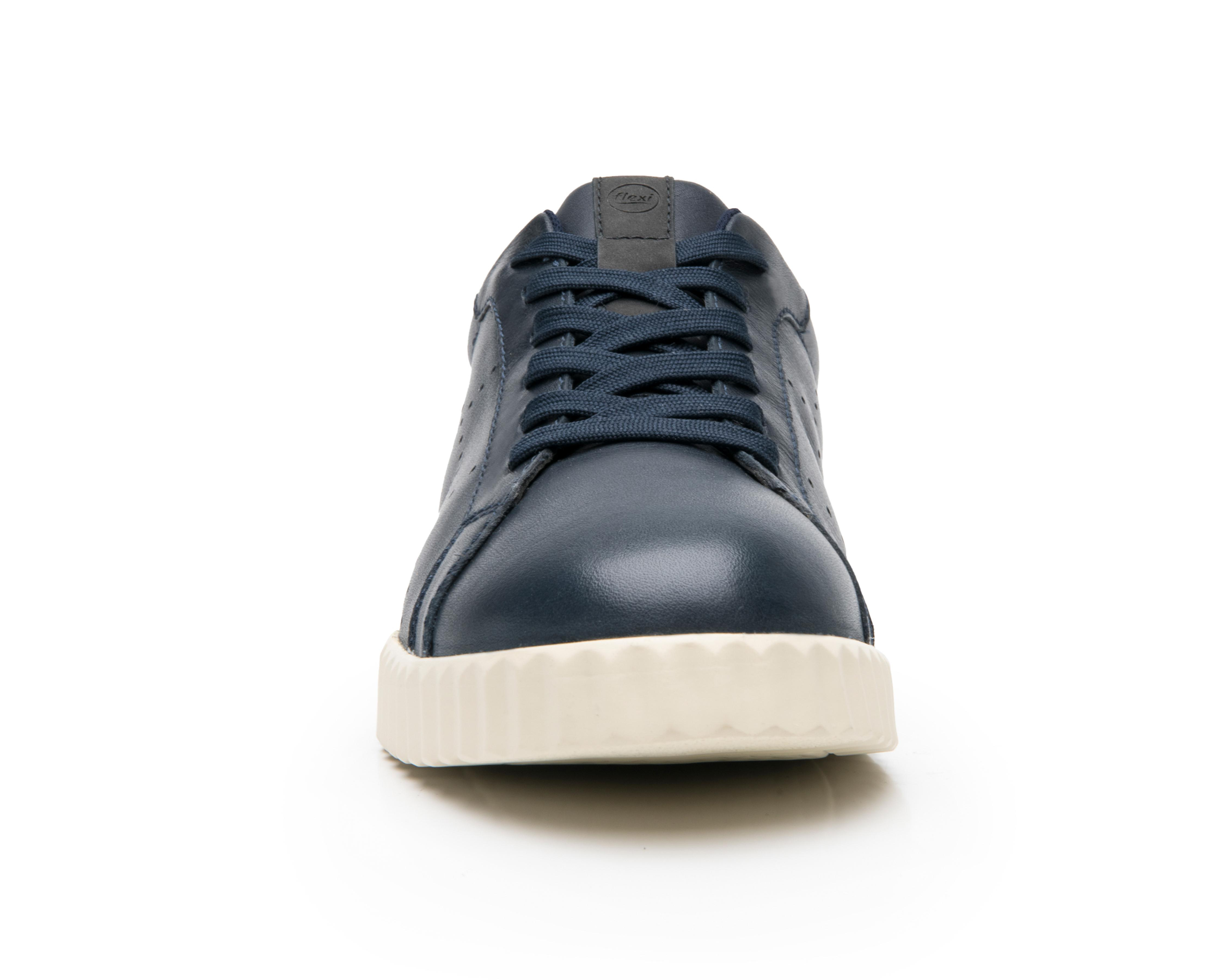 Foto 5 | Tenis Casuales Flexi de Piel para Hombre