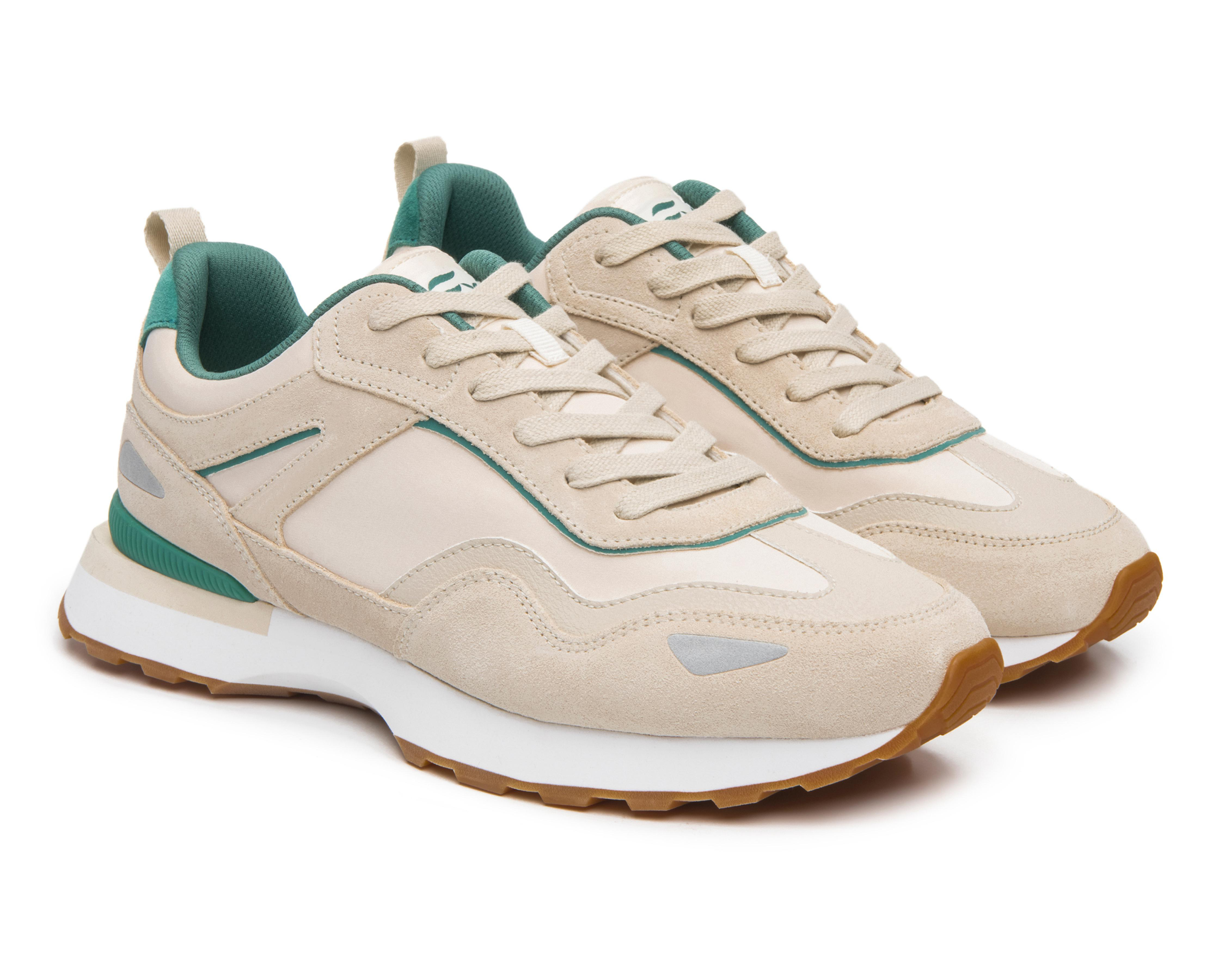 Tenis Casuales Flexi de Piel para Hombre