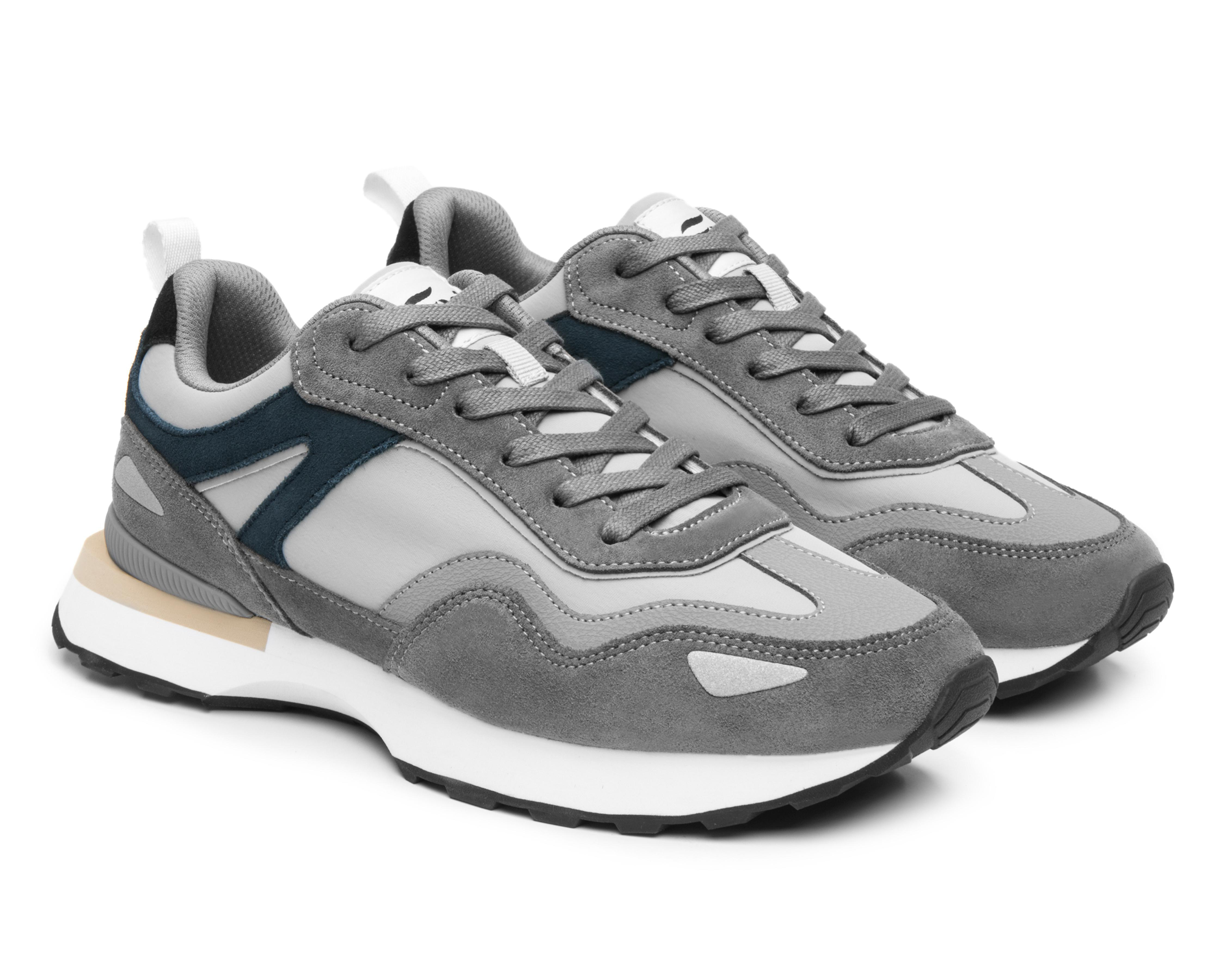 Tenis Casuales Flexi de Piel para Hombre