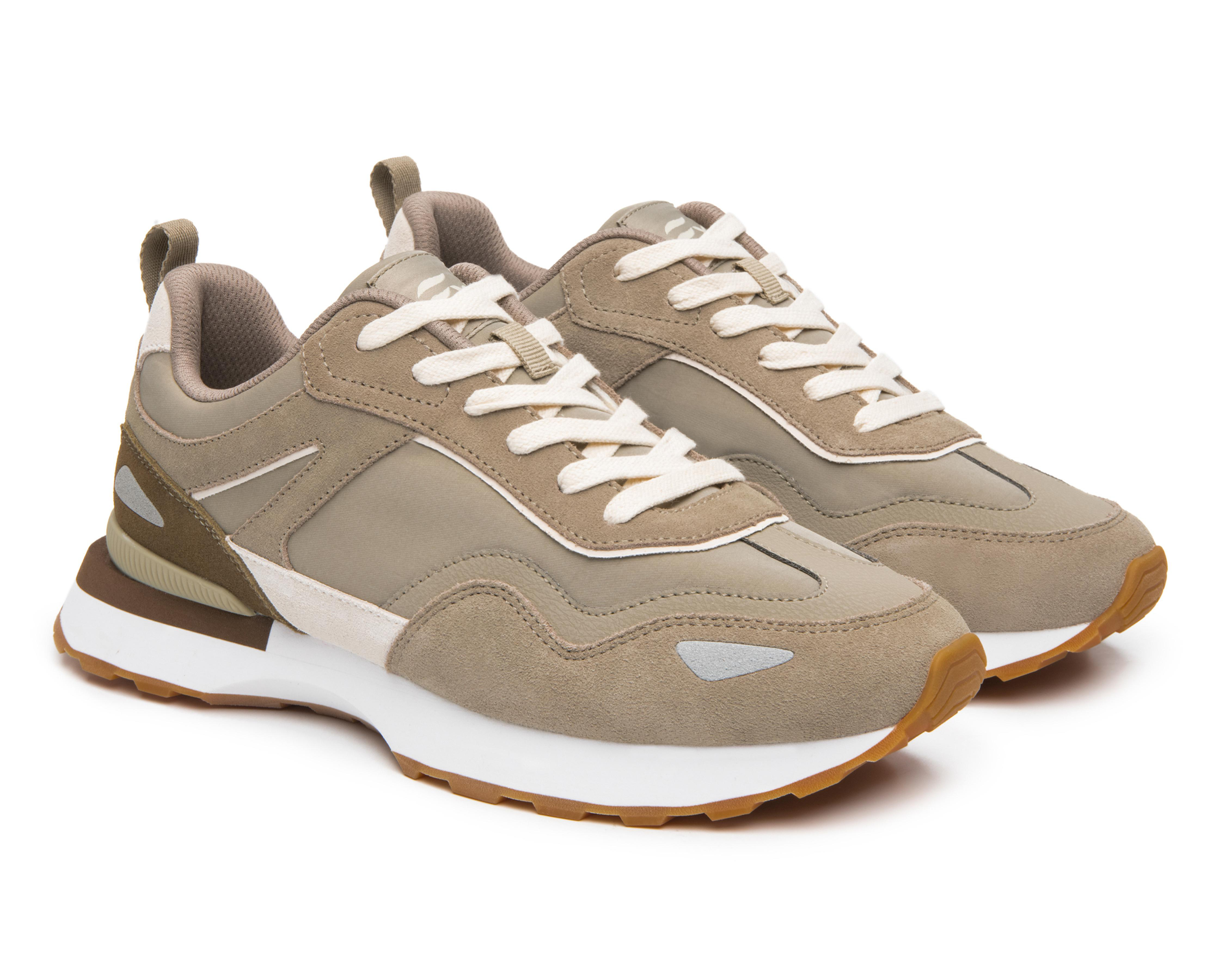 Foto 2 pulgar | Tenis Casuales Flexi de Piel para Hombre
