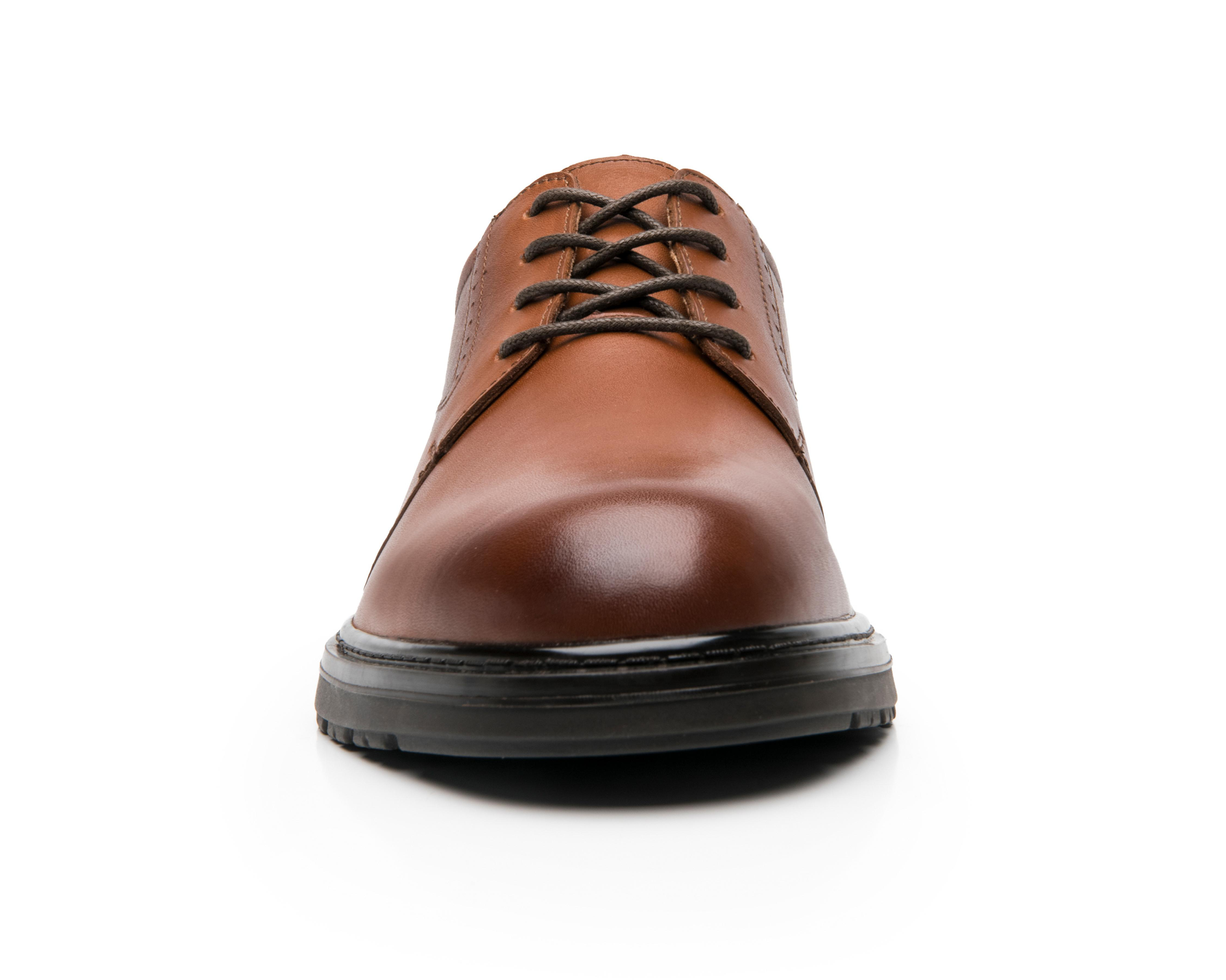 Foto 6 pulgar | Zapatos Casuales Flexi de Piel para Hombre