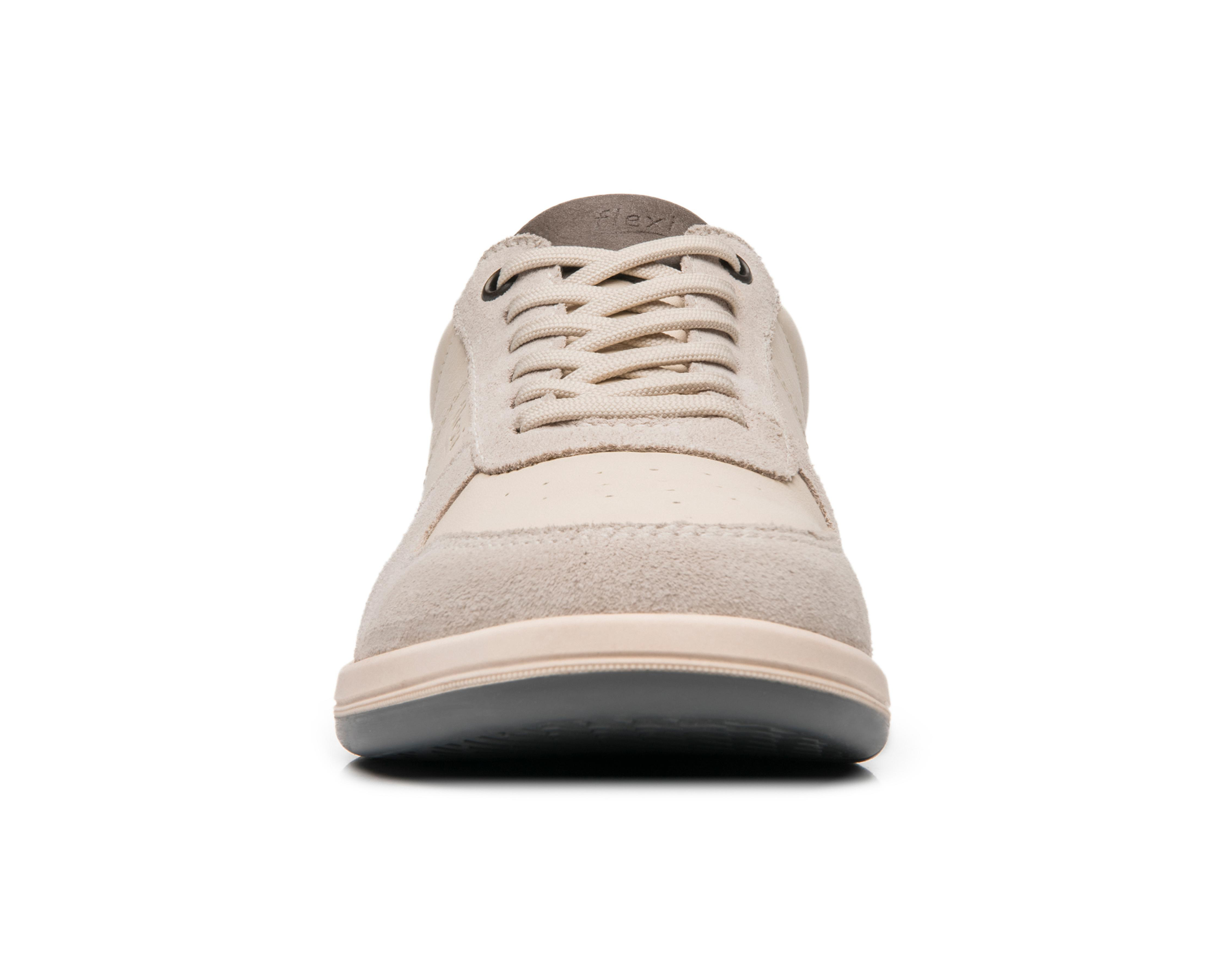Foto 6 pulgar | Zapatos Casuales Flexi de Piel para Hombre