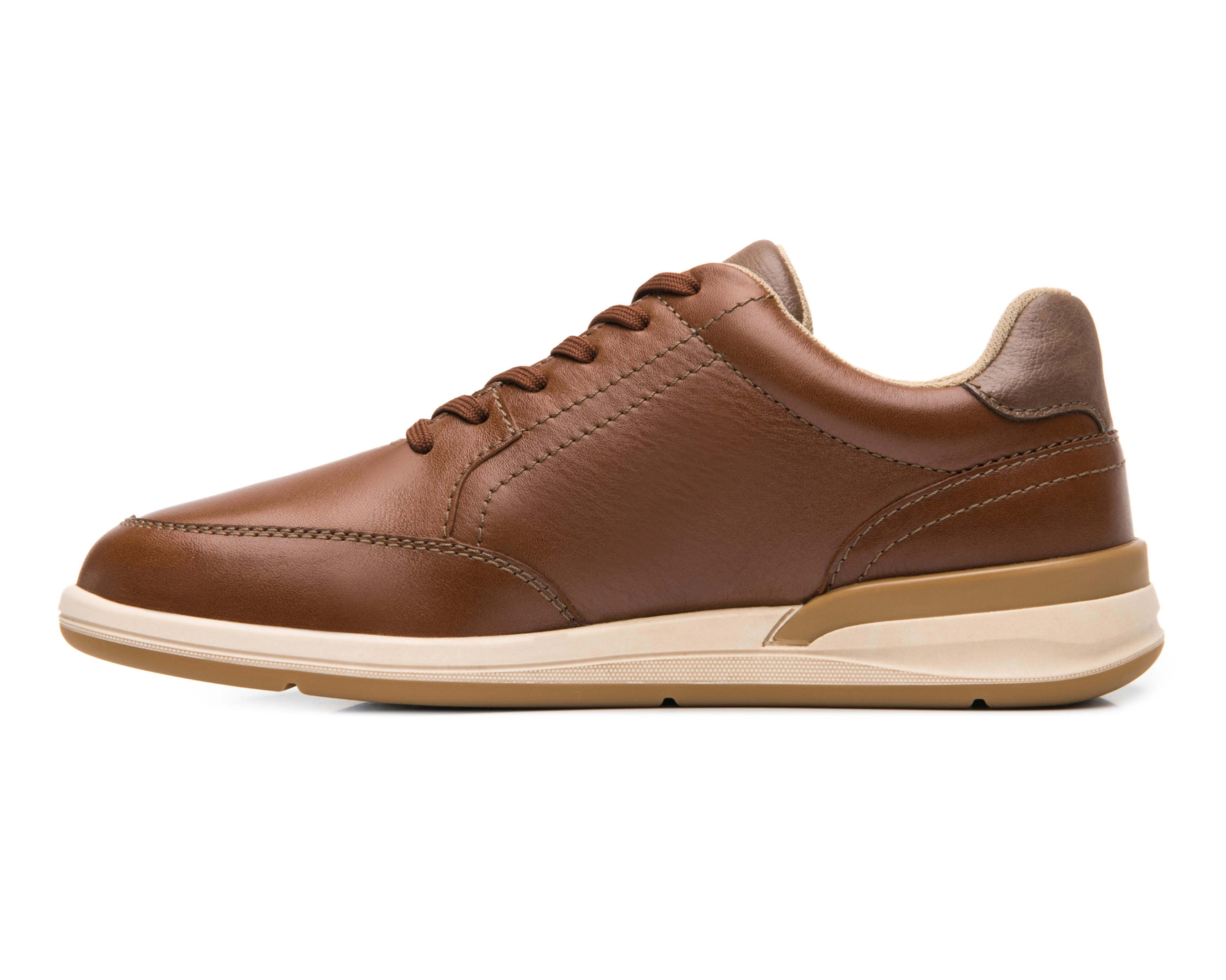 Foto 5 pulgar | Zapatos Casuales Flexi de Piel para Hombre