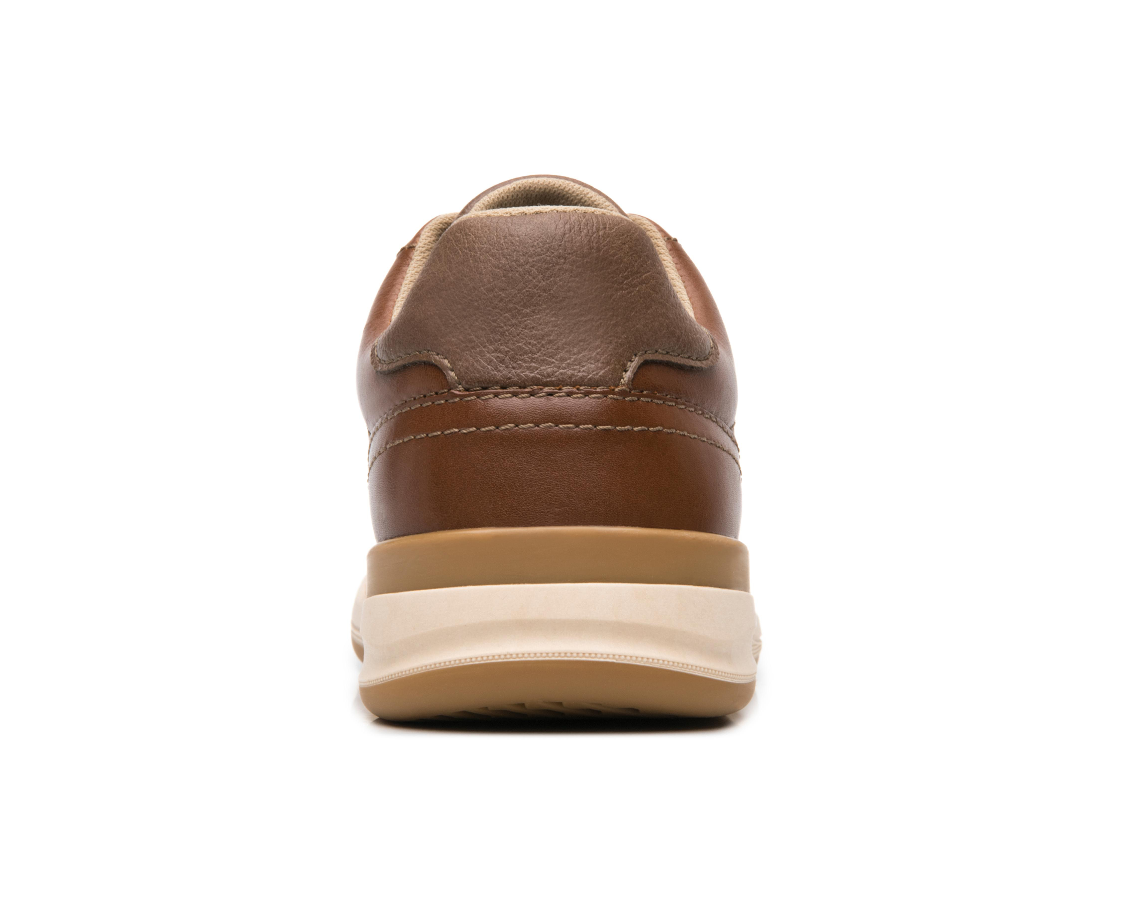 Foto 7 pulgar | Zapatos Casuales Flexi de Piel para Hombre