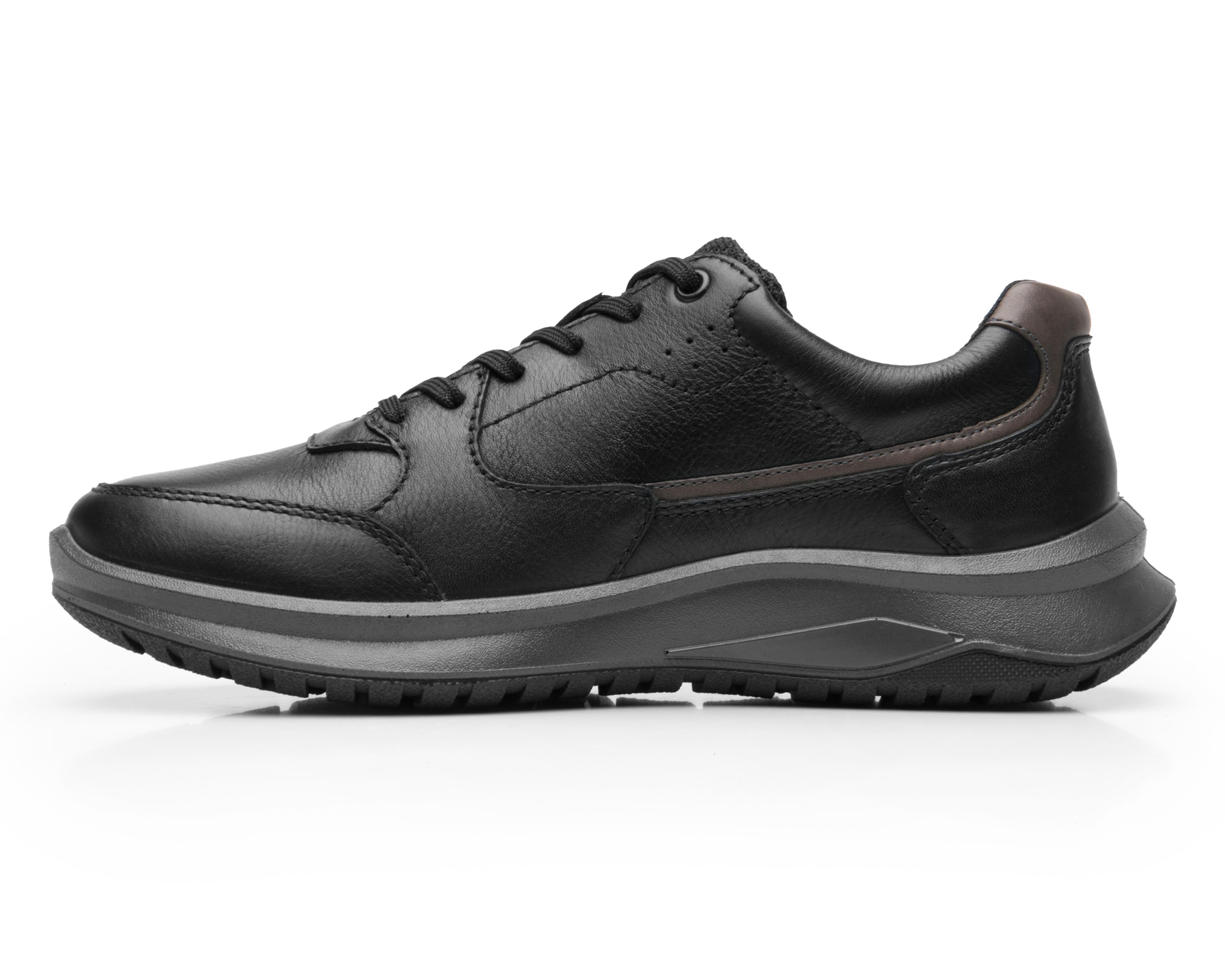 Foto 5 pulgar | Tenis Casuales Flexi de Piel para Hombre
