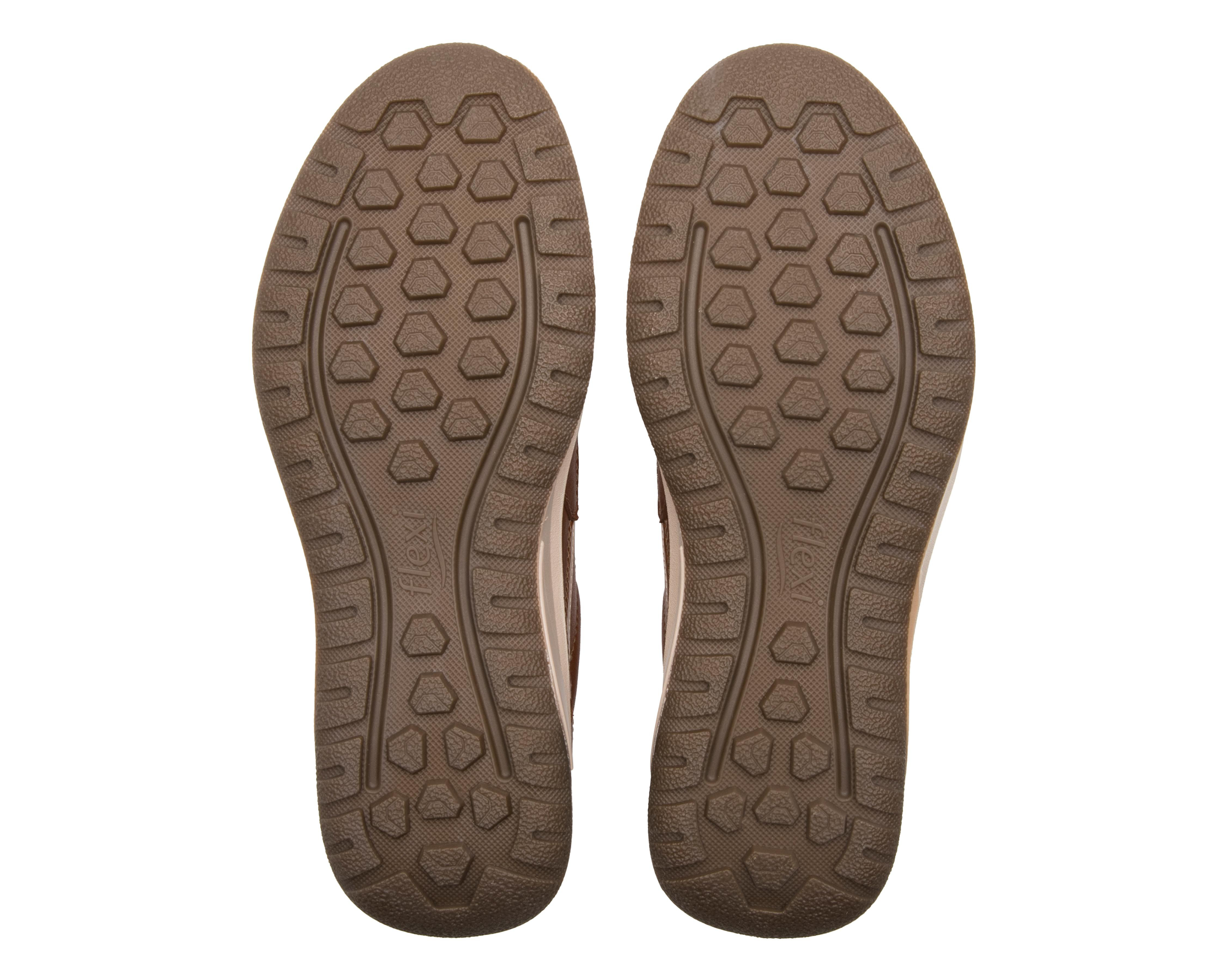 Foto 3 pulgar | Tenis Casuales Flexi de Piel para Hombre