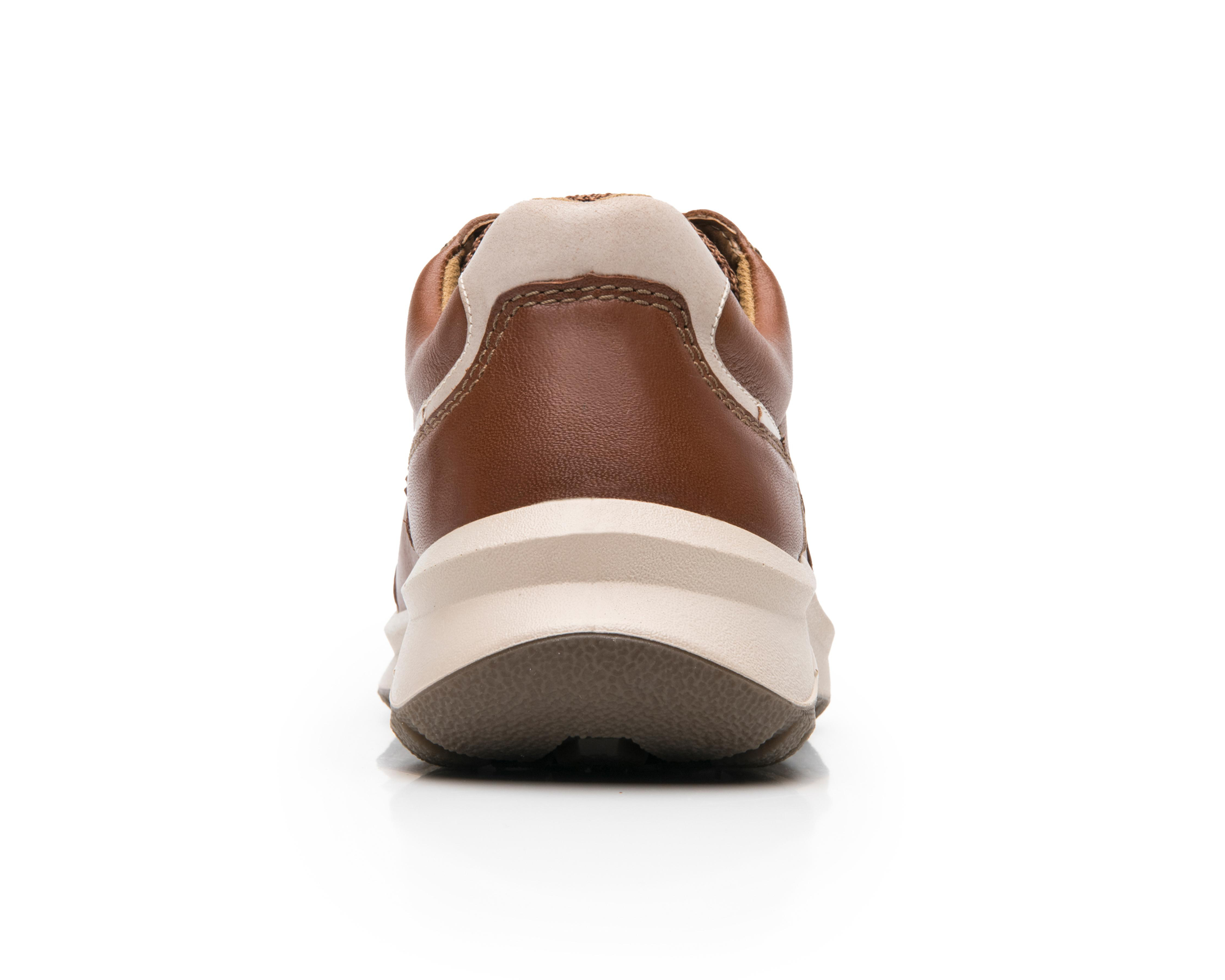 Foto 7 pulgar | Tenis Casuales Flexi de Piel para Hombre