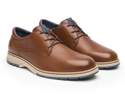 Foto 1 | Zapatos Casuales Flexi de Piel para Hombre