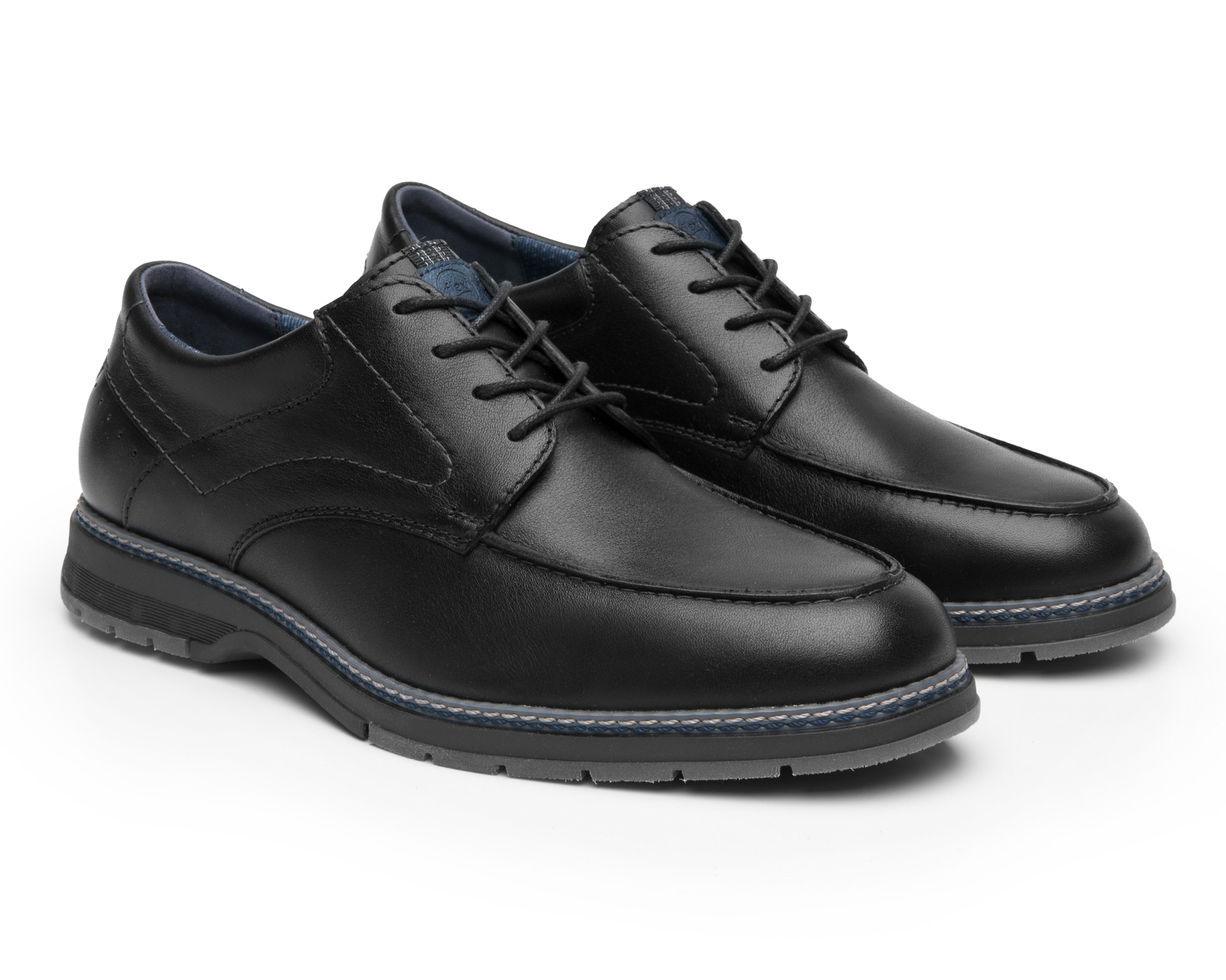 Foto 2 pulgar | Zapatos Casuales Flexi de Piel para Hombre