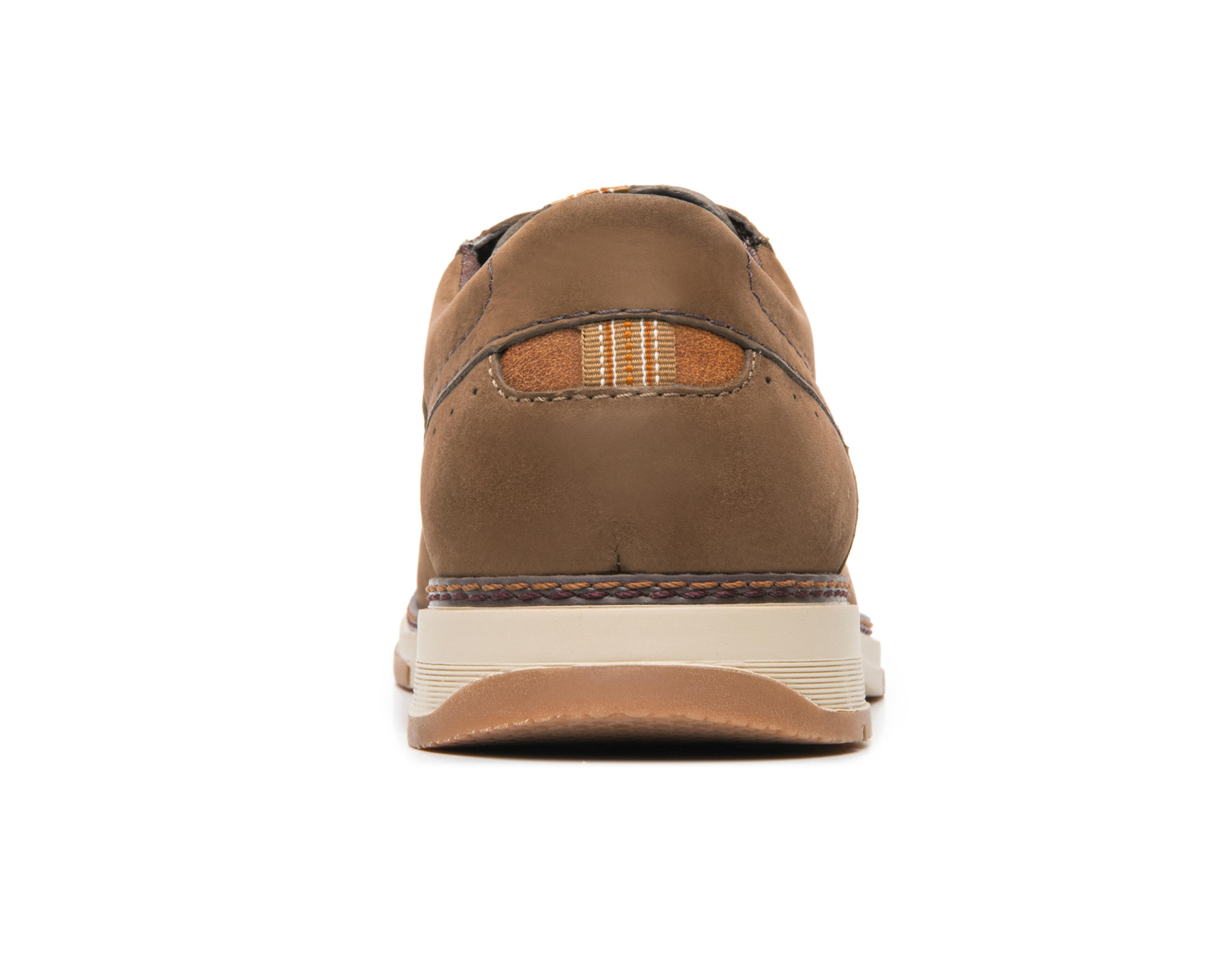 Foto 7 pulgar | Zapatos Casuales Flexi de Piel para Hombre