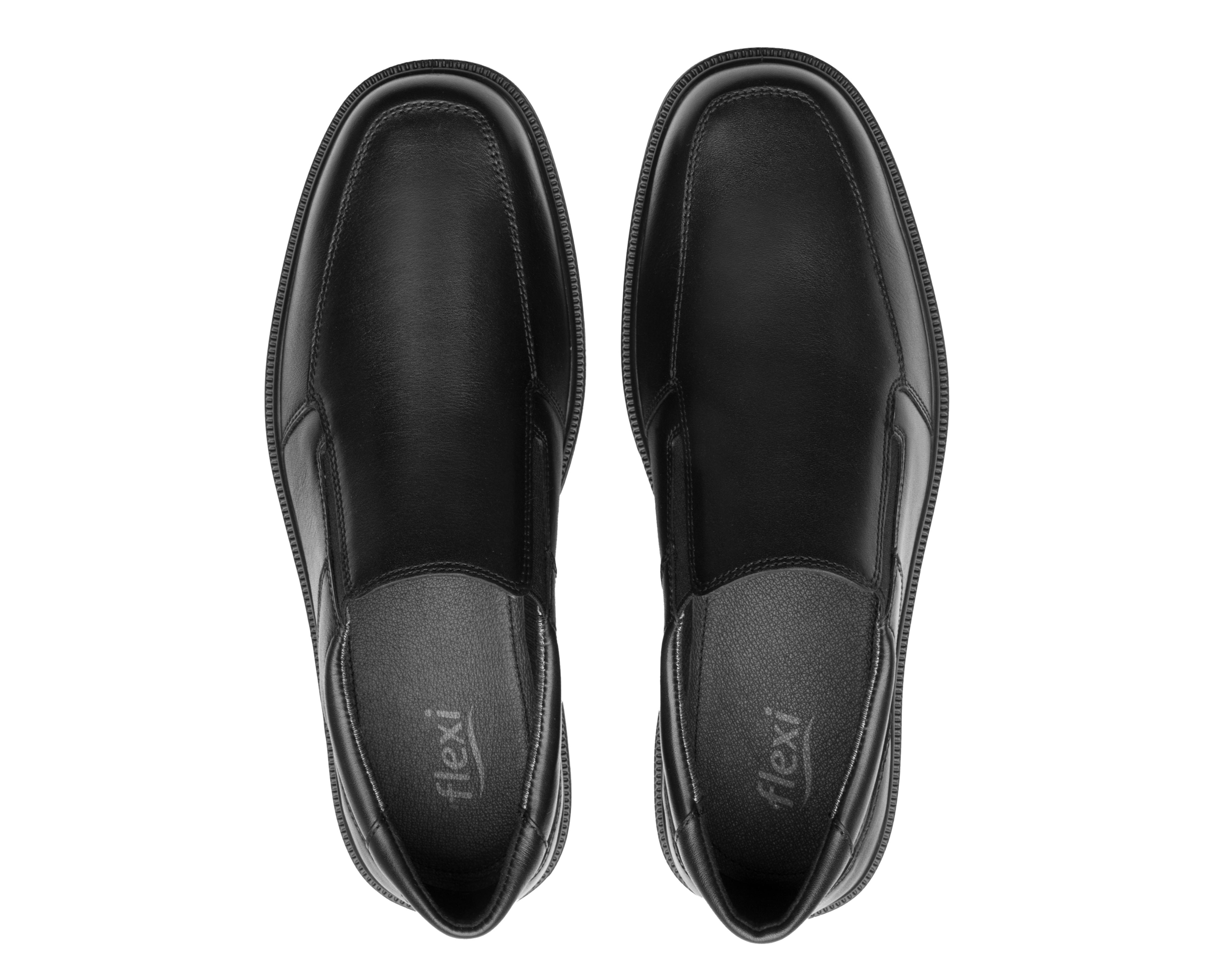 Foto 4 pulgar | Zapatos Casuales Flexi de Piel para Hombre