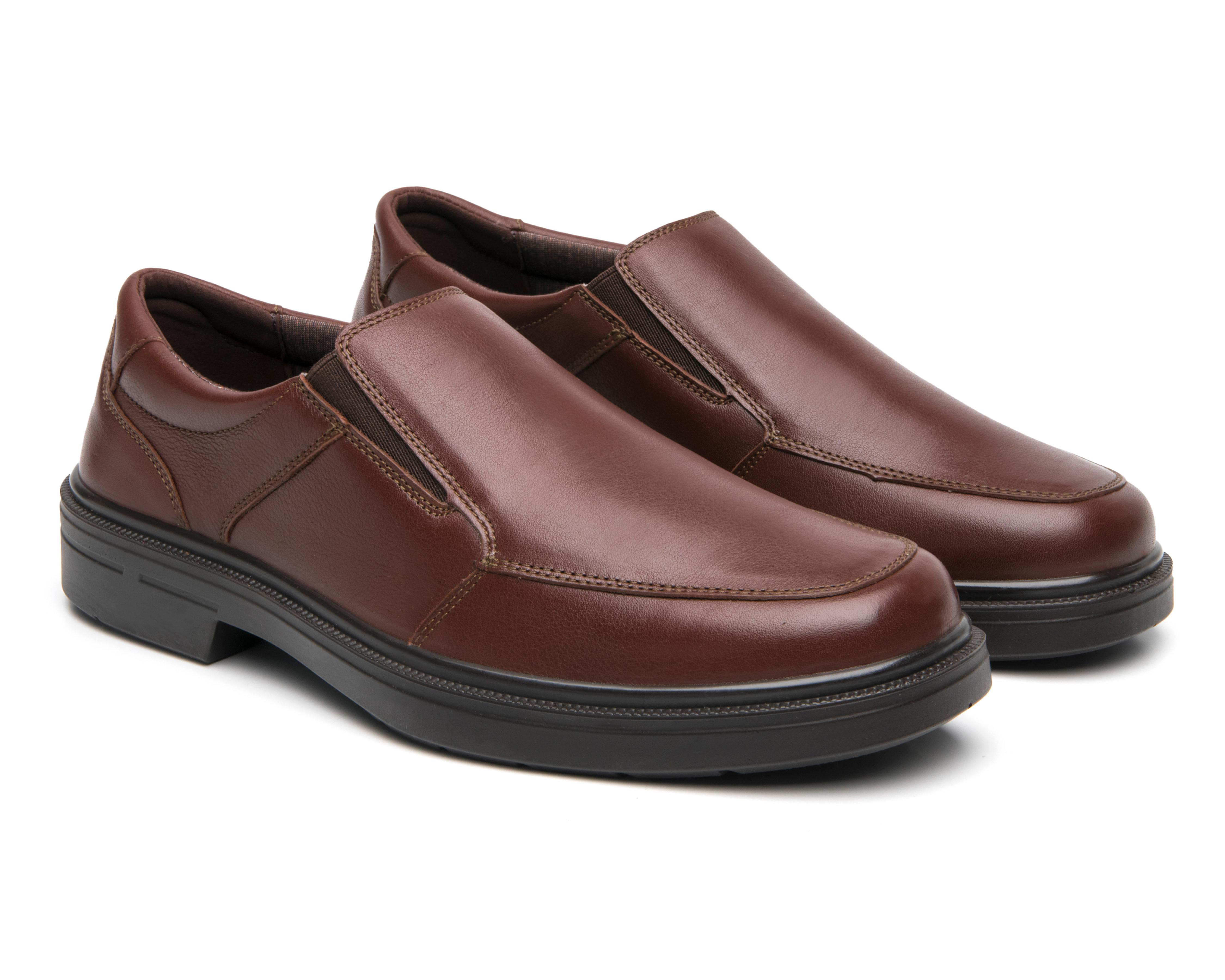 Foto 2 pulgar | Mocasines Flexi de Piel para Hombre