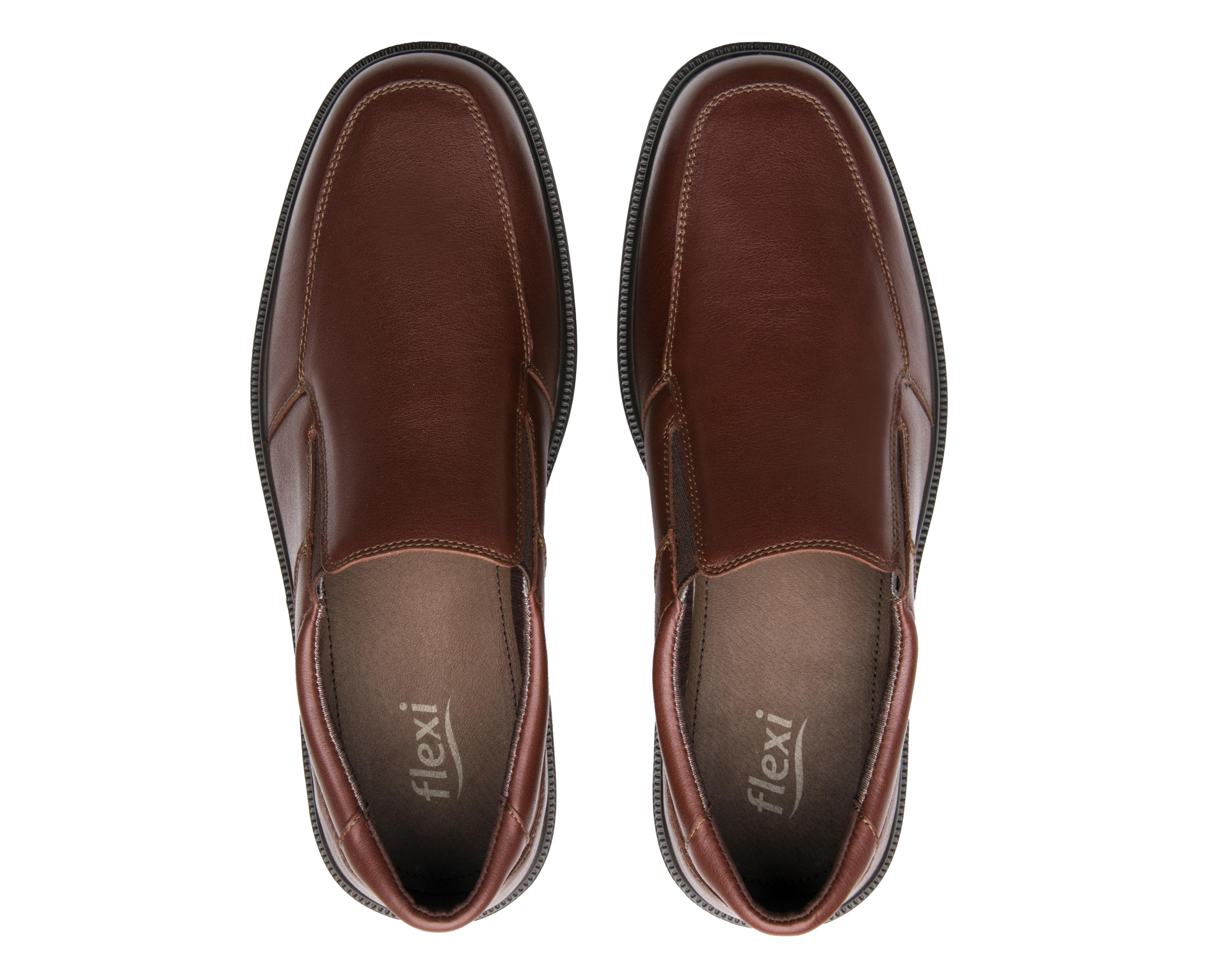 Foto 4 pulgar | Mocasines Flexi de Piel para Hombre