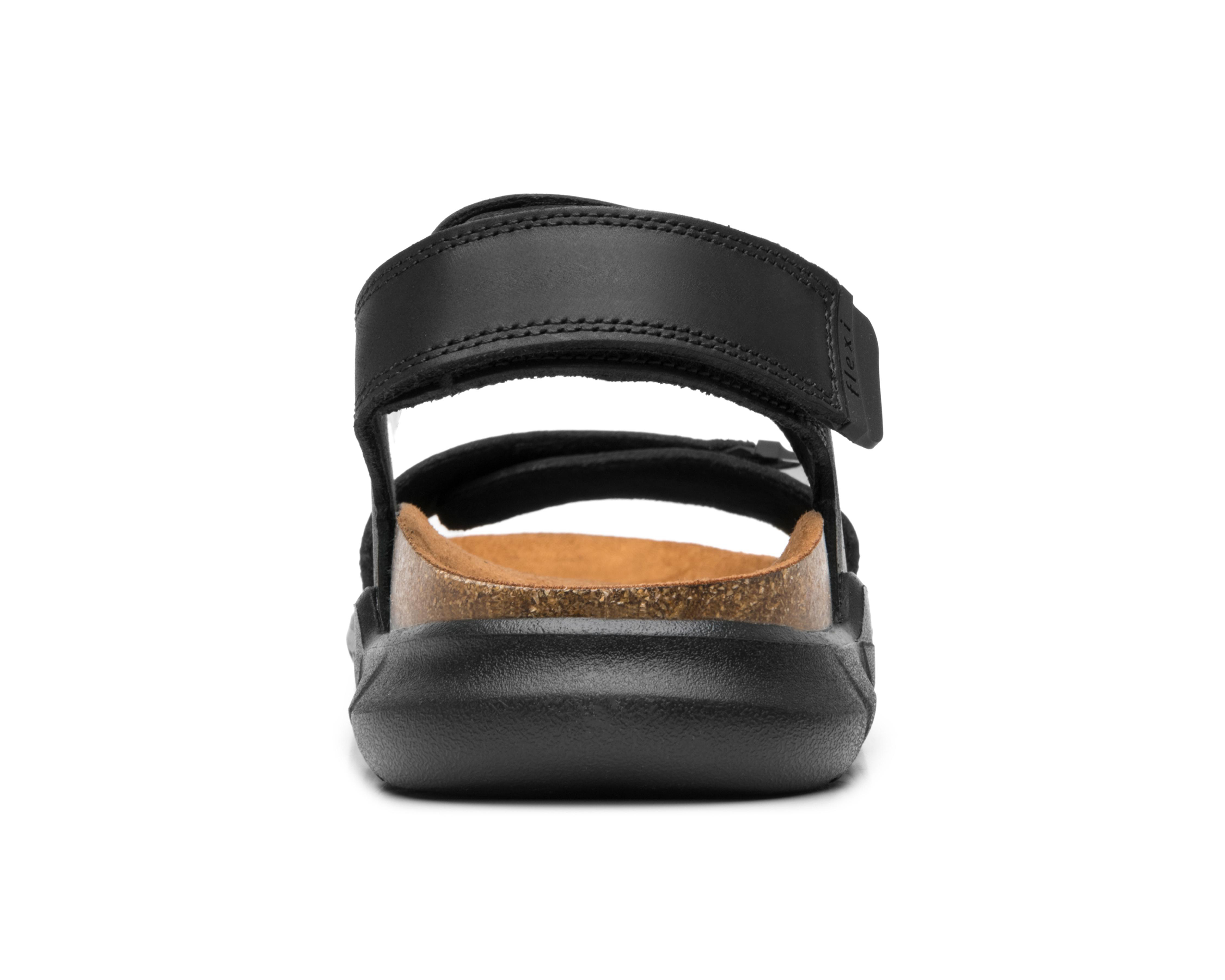 Foto 7 pulgar | Sandalias Casuales Flexi de Piel para Hombre