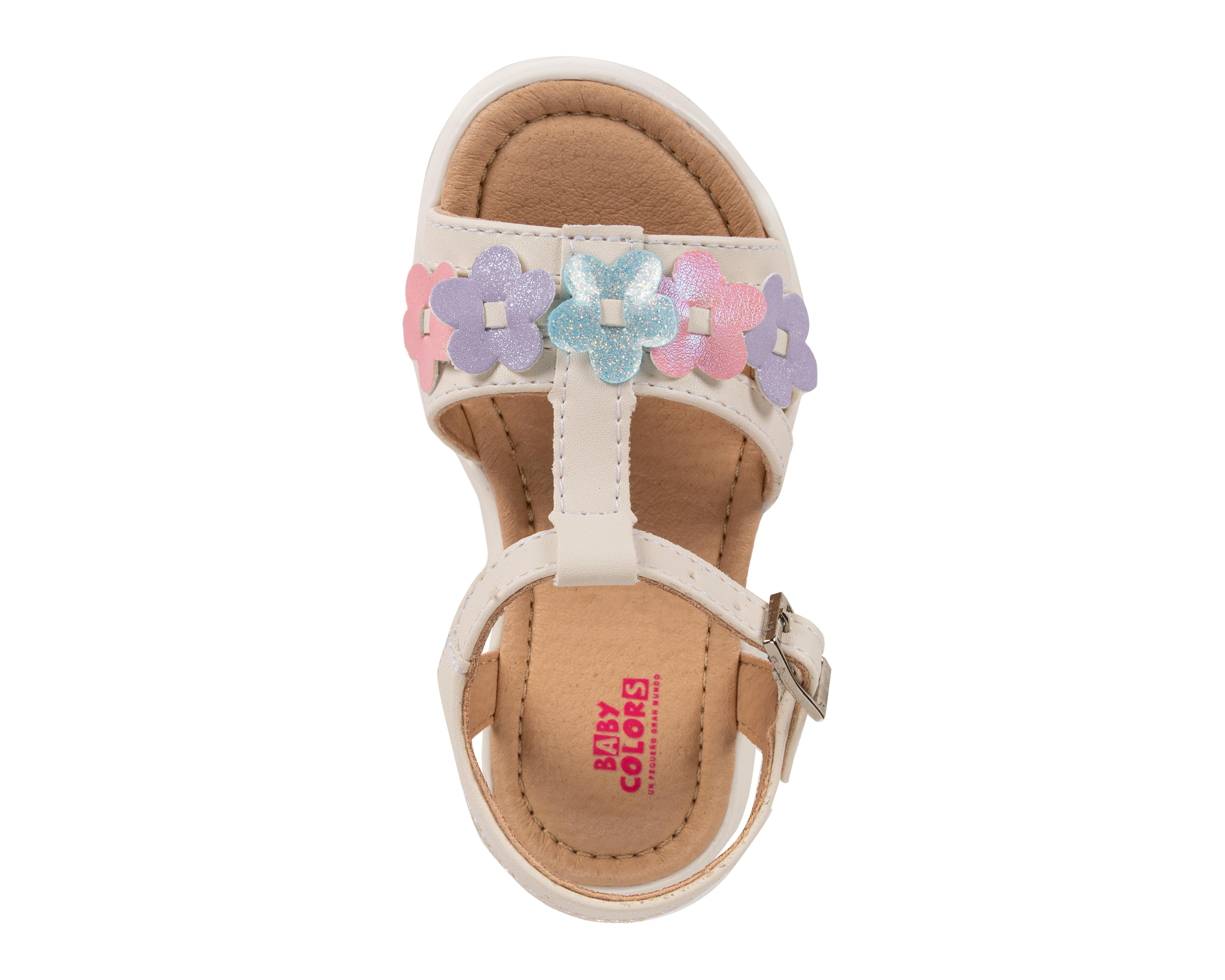 Foto 5 | Sandalias Baby Colors para Bebé Niña