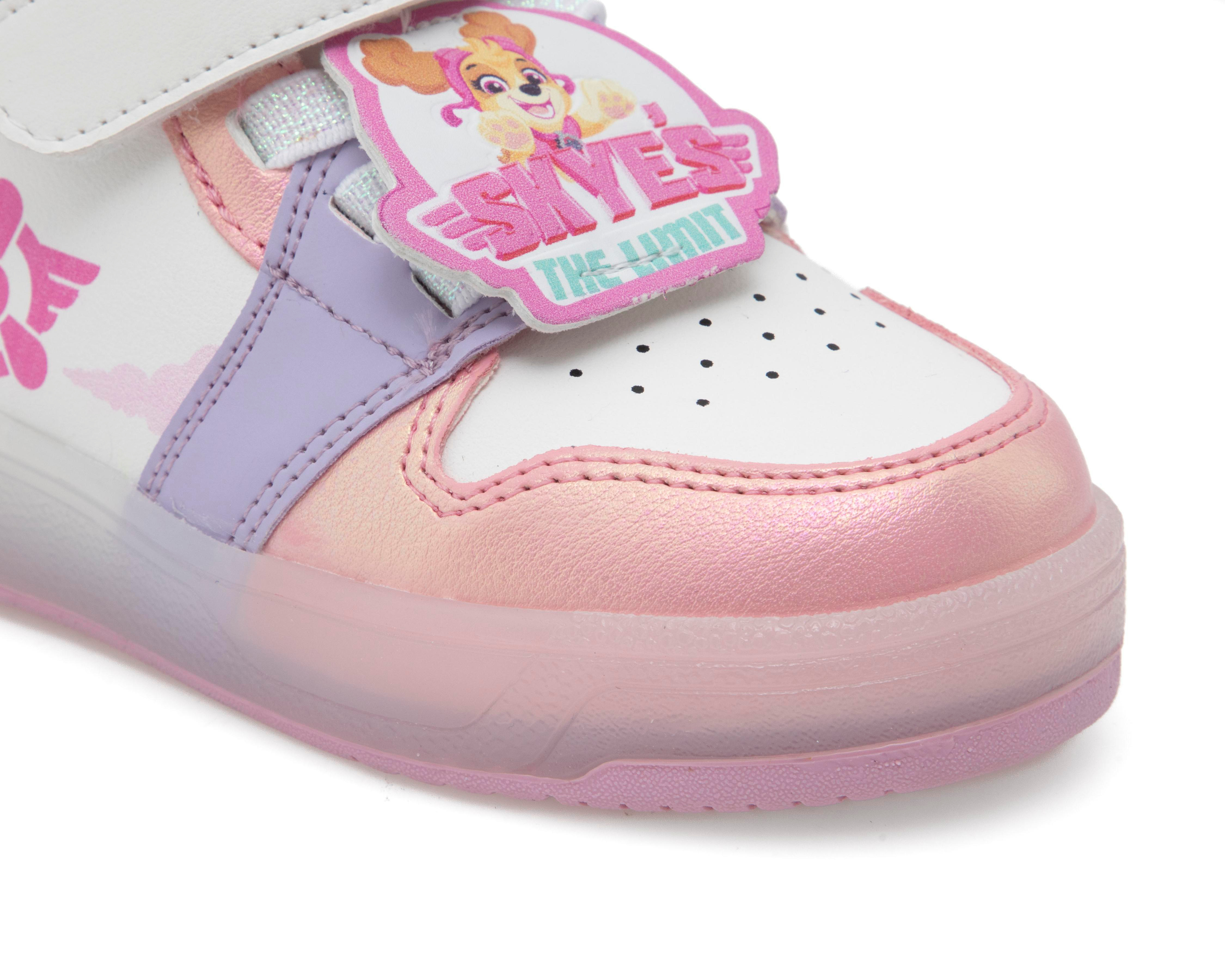 Foto 7 pulgar | Tenis Paw Patrol Skye para Niña