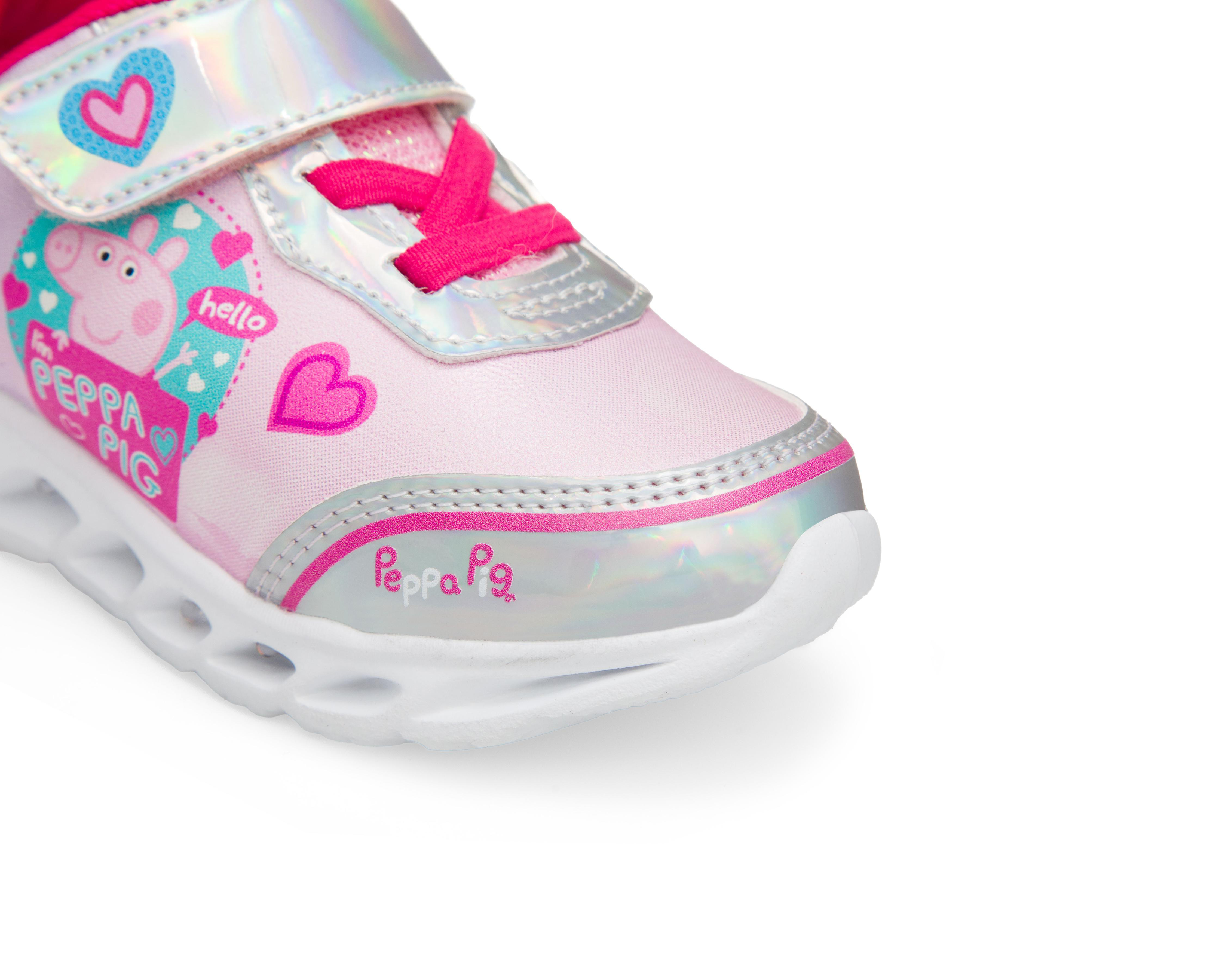 Foto 6 | Tenis Casuales Peppa Pig para Niña