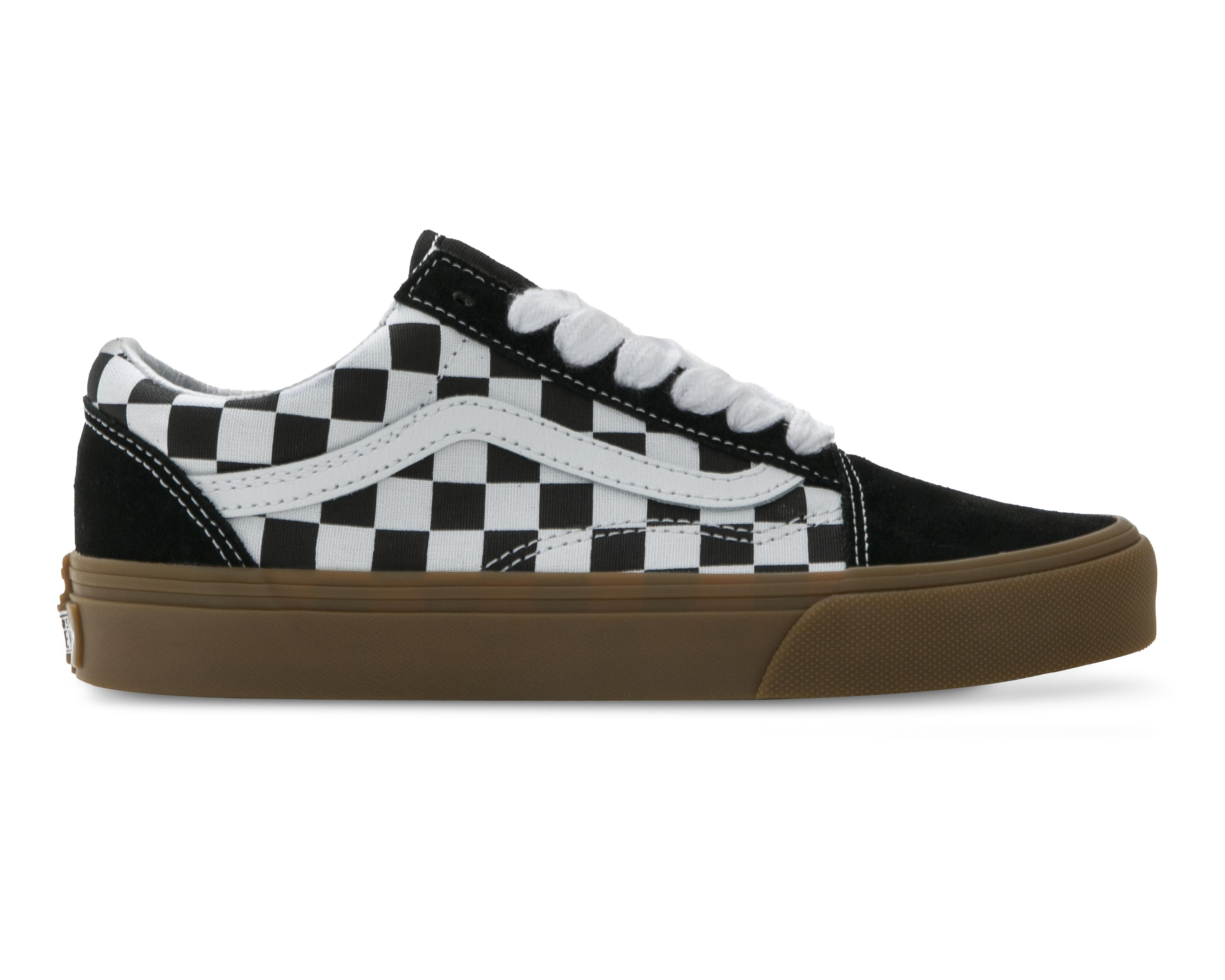 Foto 3 pulgar | Tenis para Skate Vans Checkerboard BMX Old Skool Juveniles