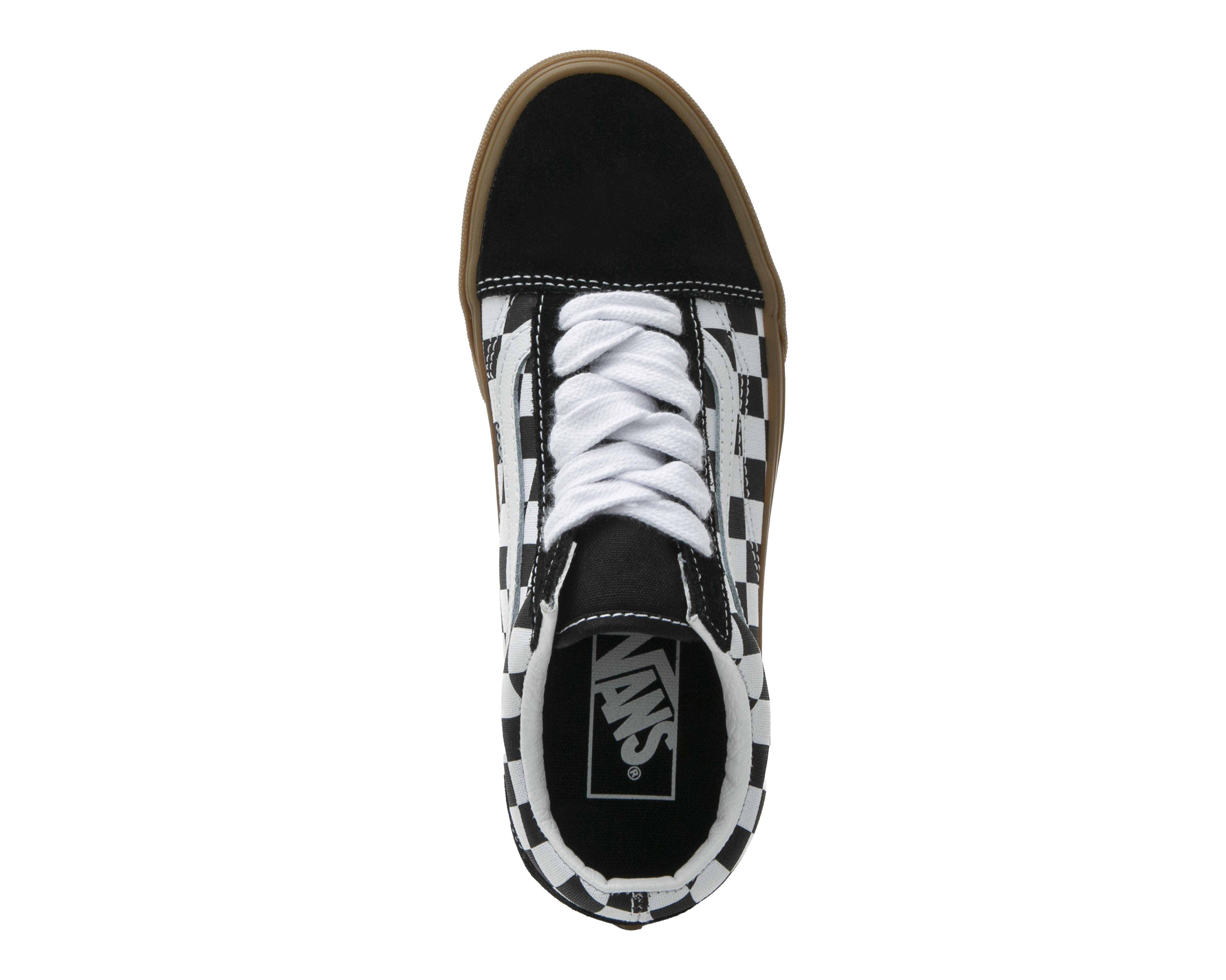 Foto 6 pulgar | Tenis para Skate Vans Checkerboard BMX Old Skool Juveniles