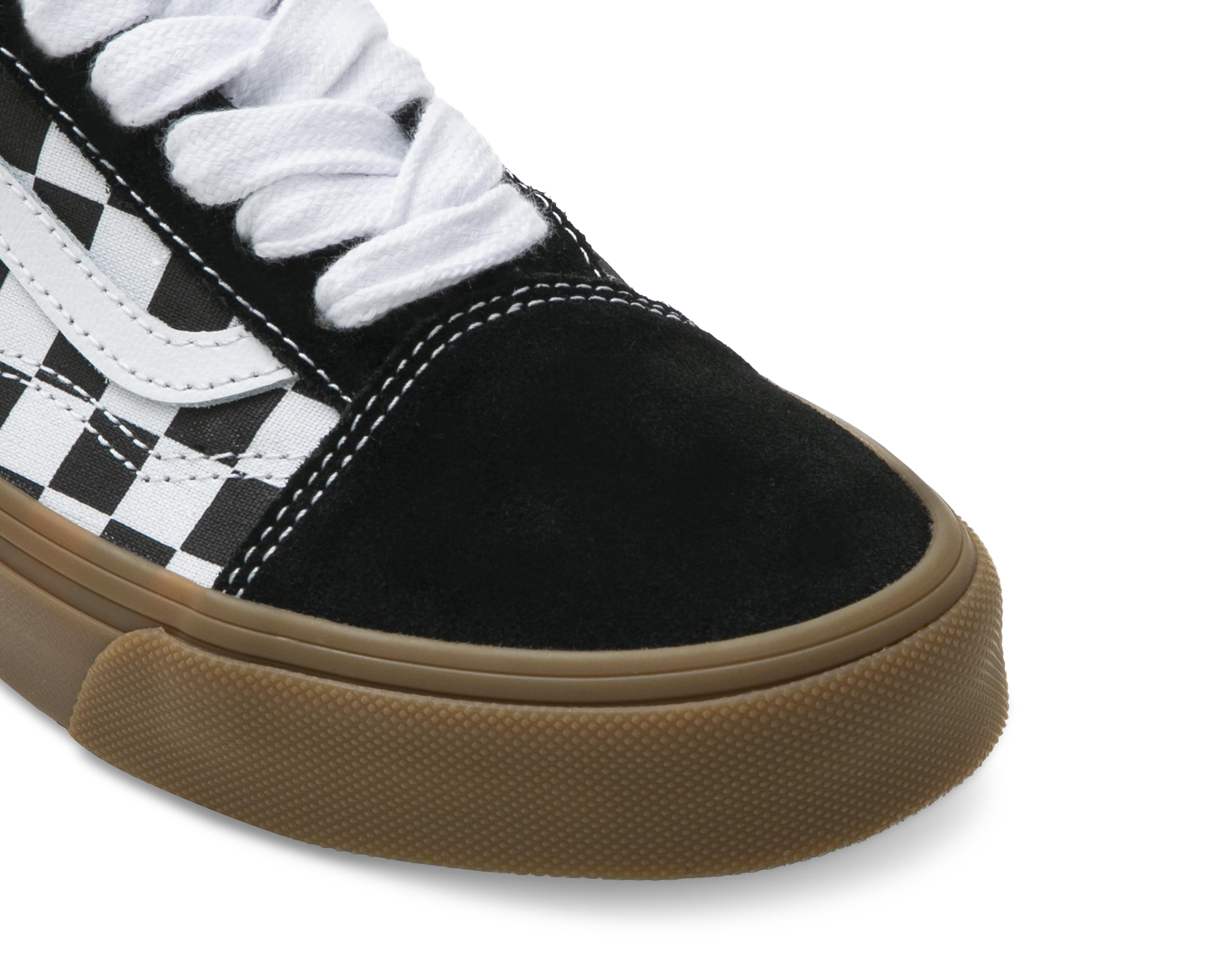 Foto 7 pulgar | Tenis para Skate Vans Checkerboard BMX Old Skool Juveniles