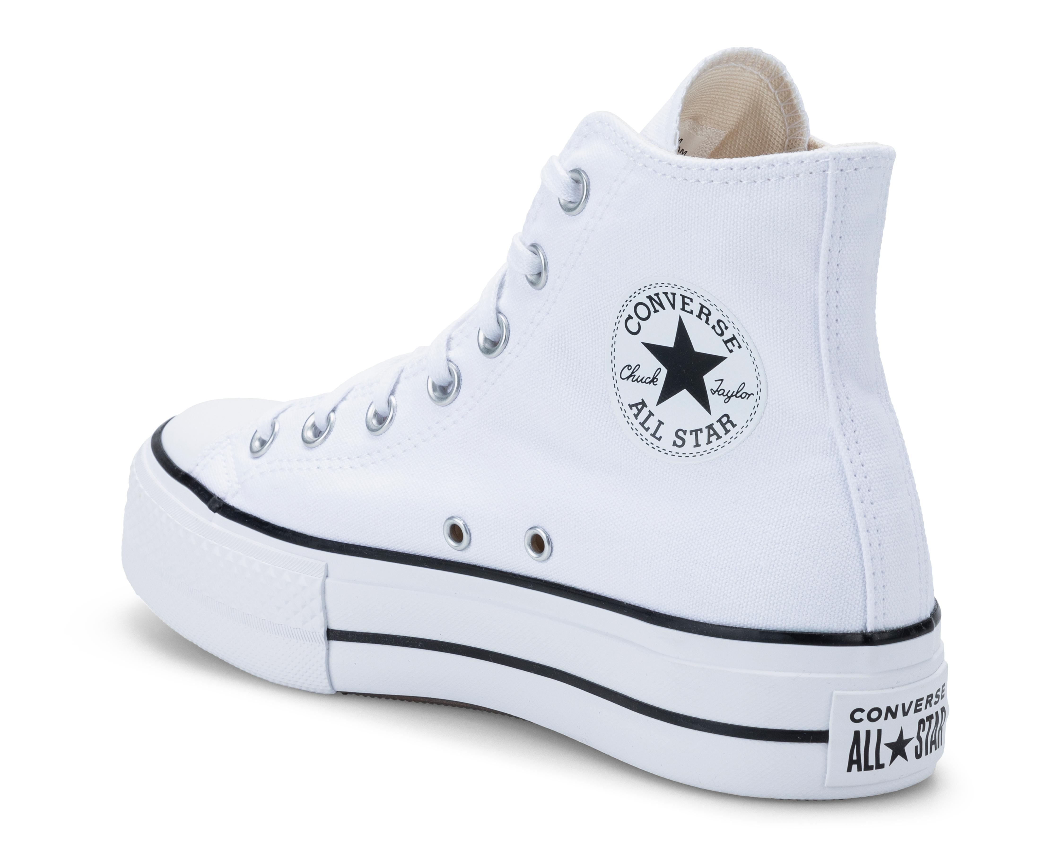 Foto 4 pulgar | Tenis Converse Chuck Taylor All Star Lift Hi para Mujer