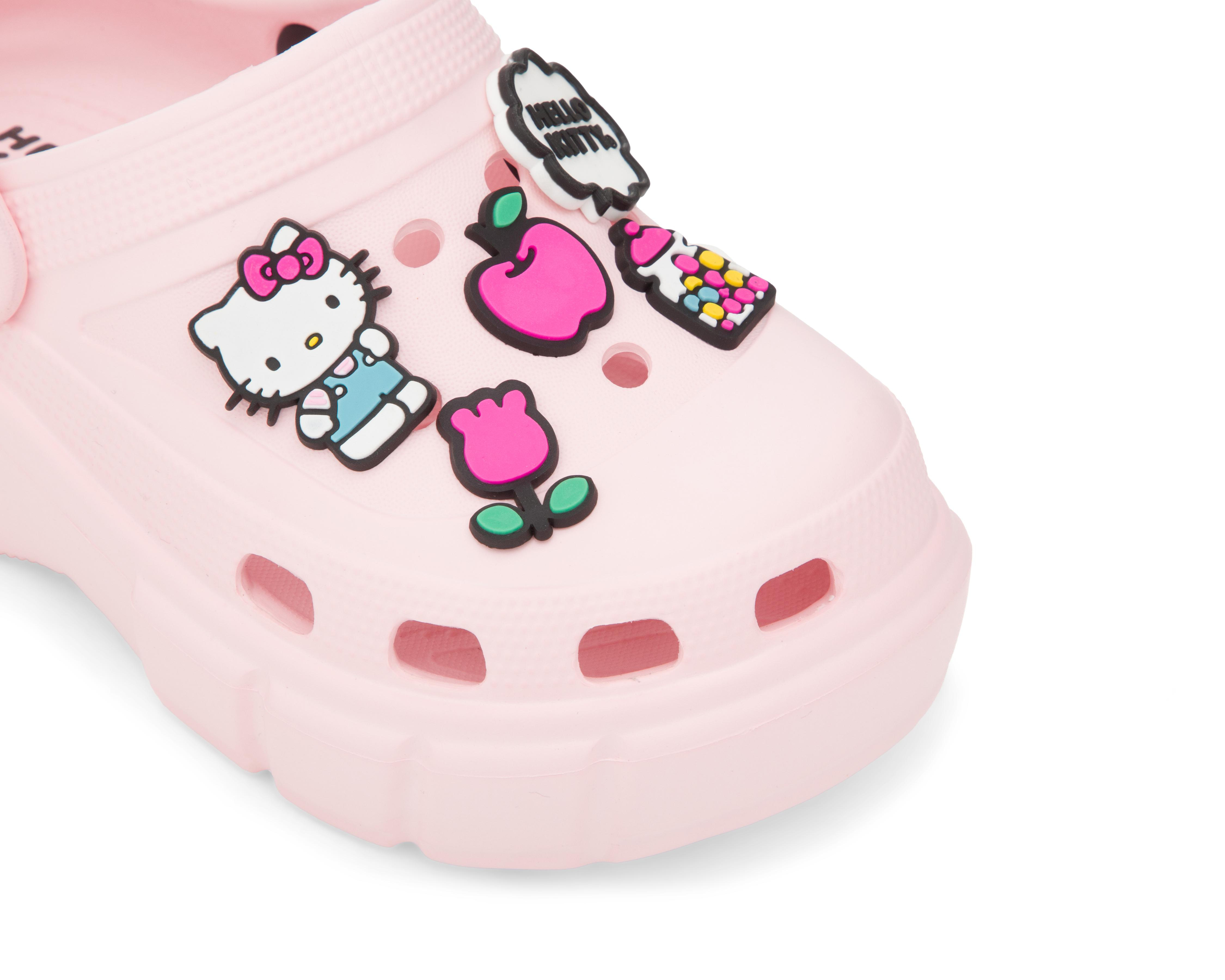Foto 7 pulgar | Sandalias de Playa Hello Kitty para Niña