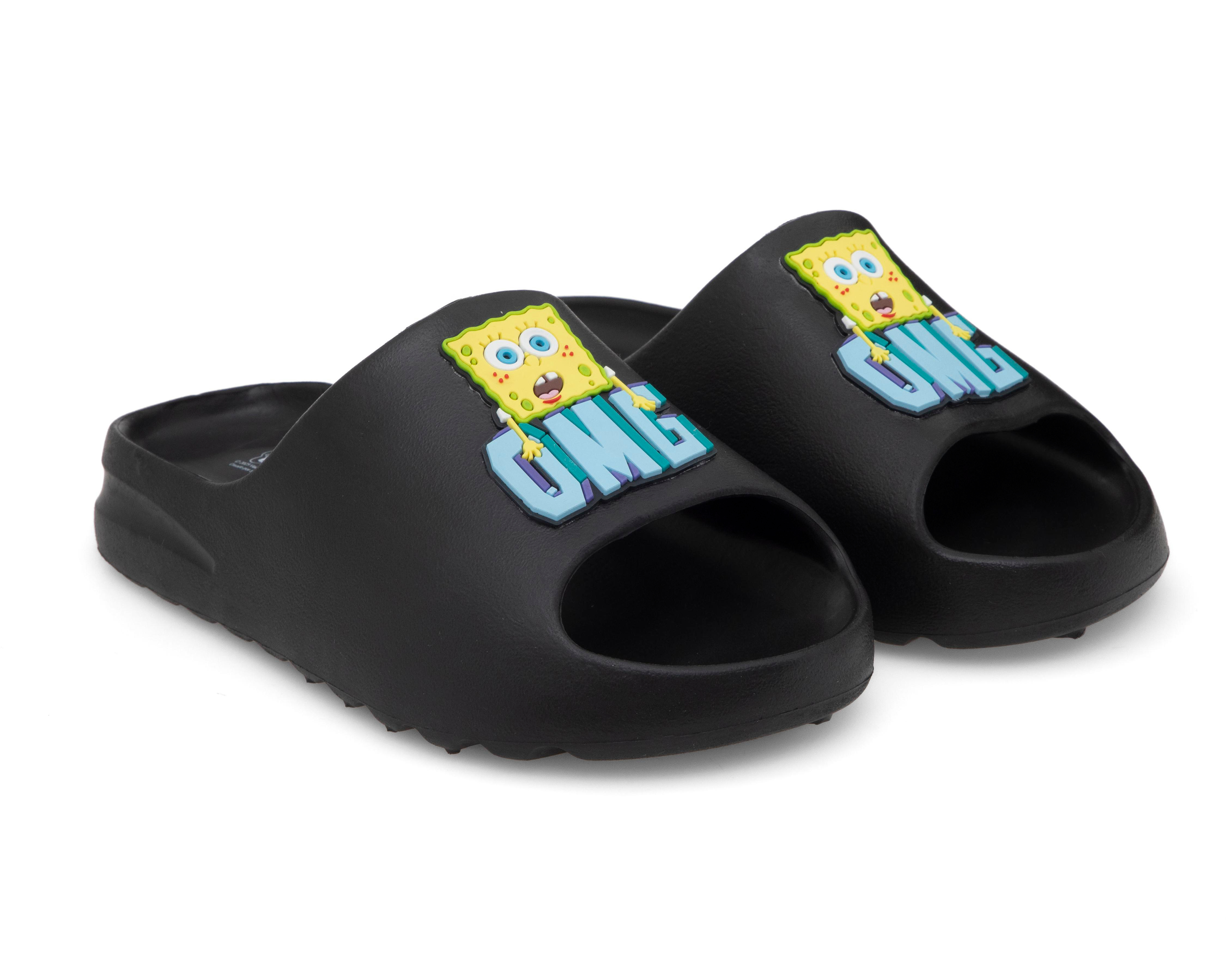 Foto 1 | Sandalias Bob Esponja Juveniles