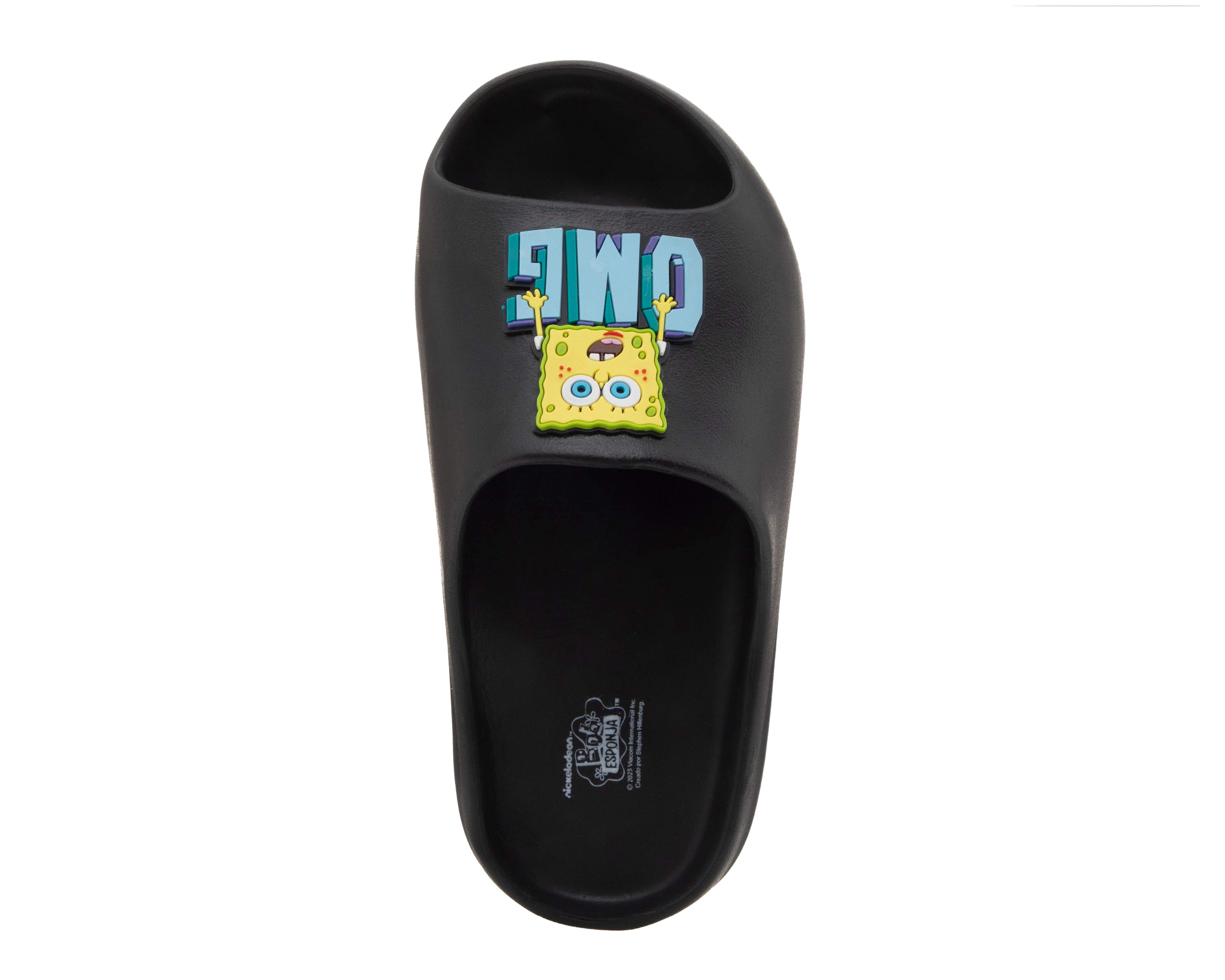 Foto 6 pulgar | Sandalias Bob Esponja Juveniles