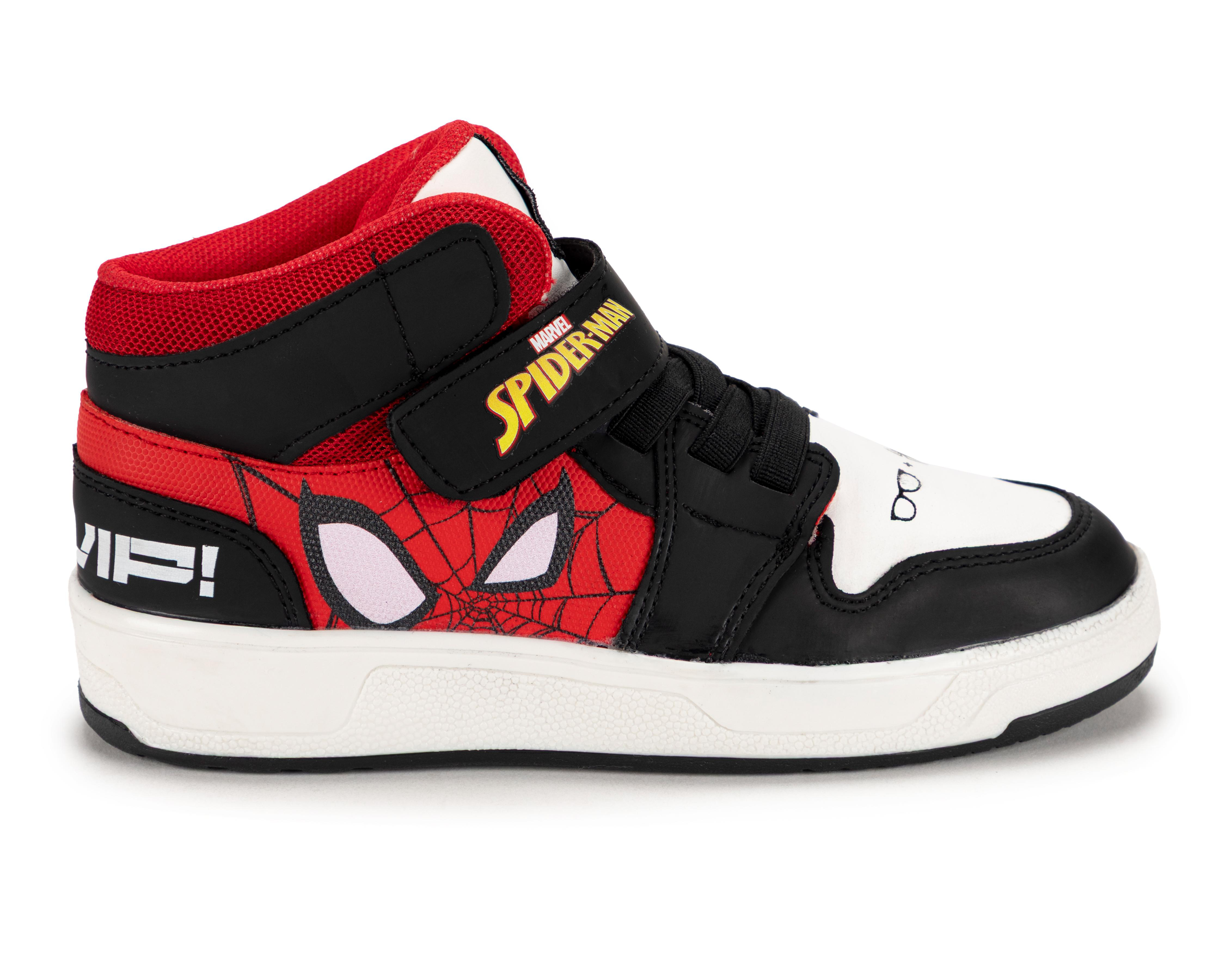 Foto 3 pulgar | Tenis de Moda Marvel Spider-Man para Niño