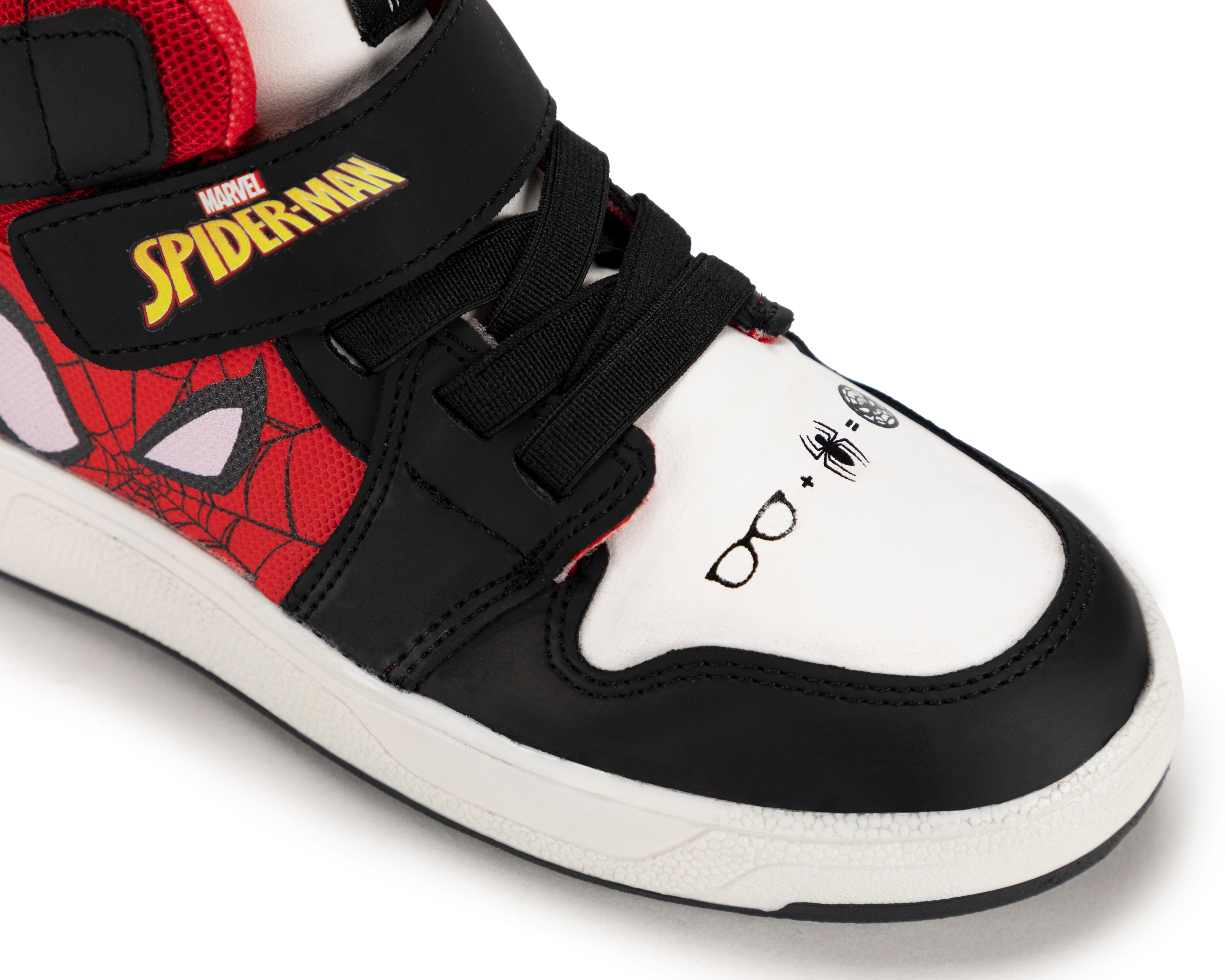 Foto 7 pulgar | Tenis de Moda Marvel Spider-Man para Niño