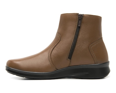Foto 4 | Botas Casuales Flexi de Piel para Mujer